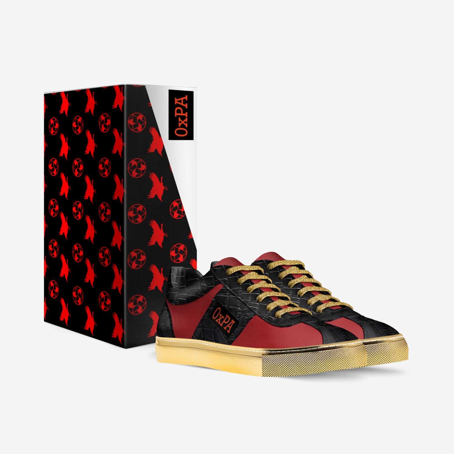 The Captain custom made in Italy shoes by Starbuckcag Swashbuckler | Box view