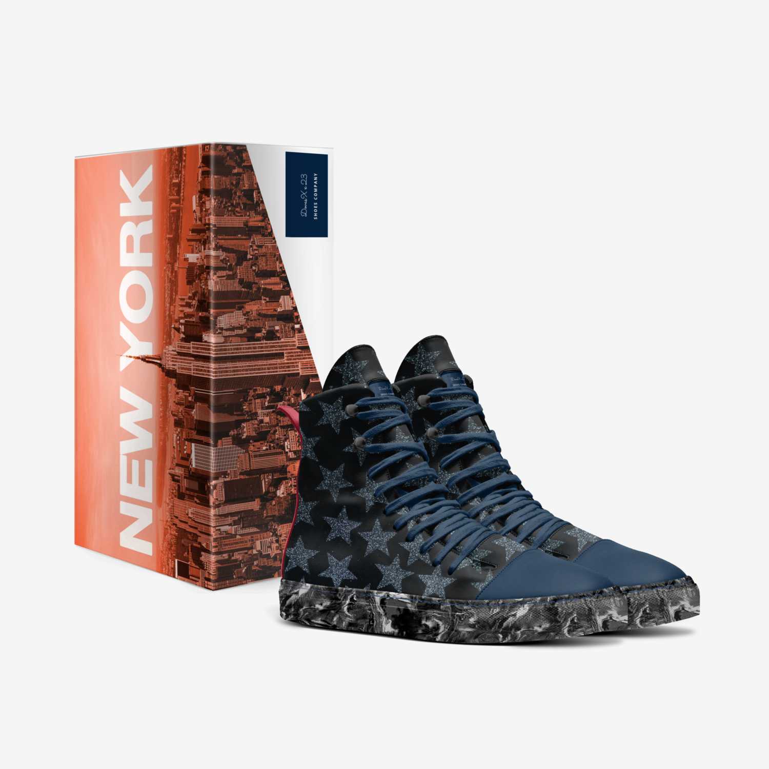 DovasX x 23 custom made in Italy shoes by David Okubena | Box view