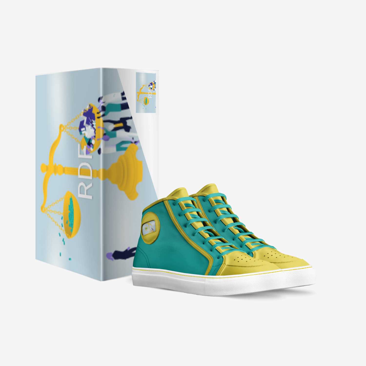 rdftilt custom made in Italy shoes by Rueben Ford | Box view