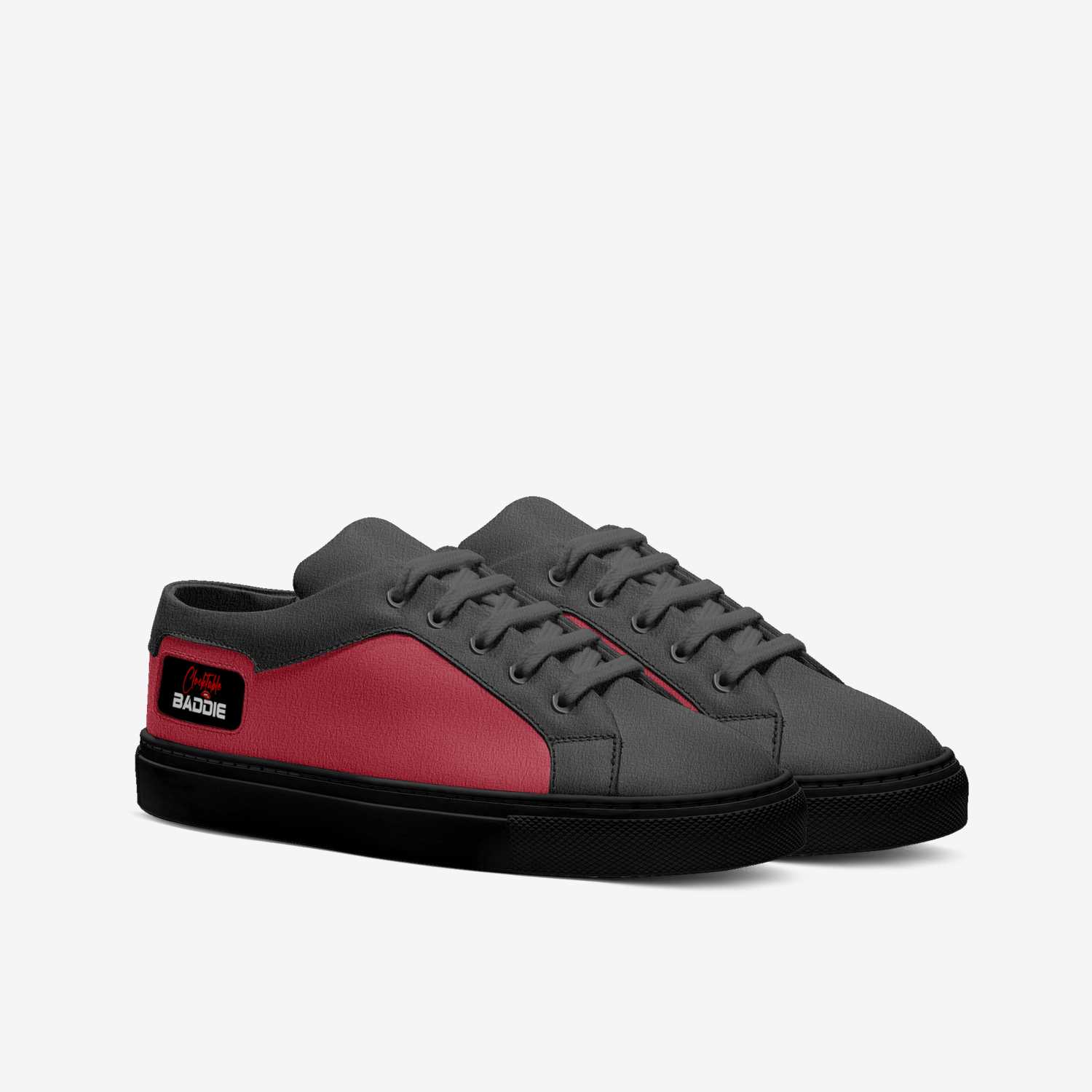 Baddie Girls custom made in Italy shoes by Terrence Ford | Double view