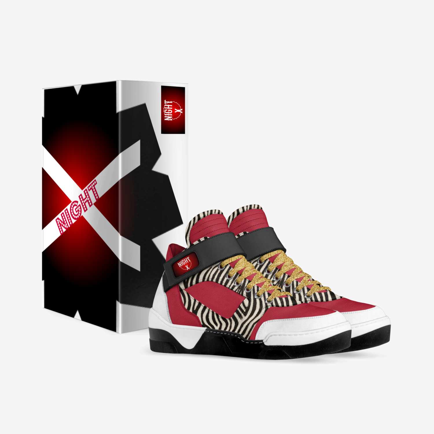 Night X custom made in Italy shoes by Ikean Young | Box view