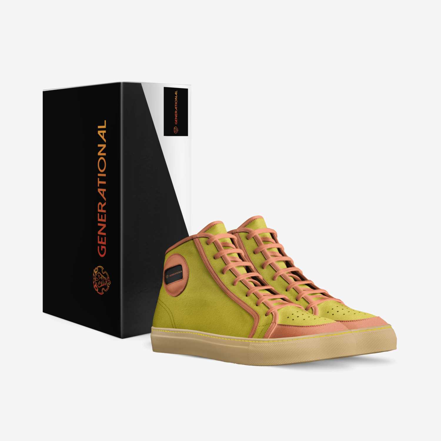 GEN1 custom made in Italy shoes by Donte Burns | Box view
