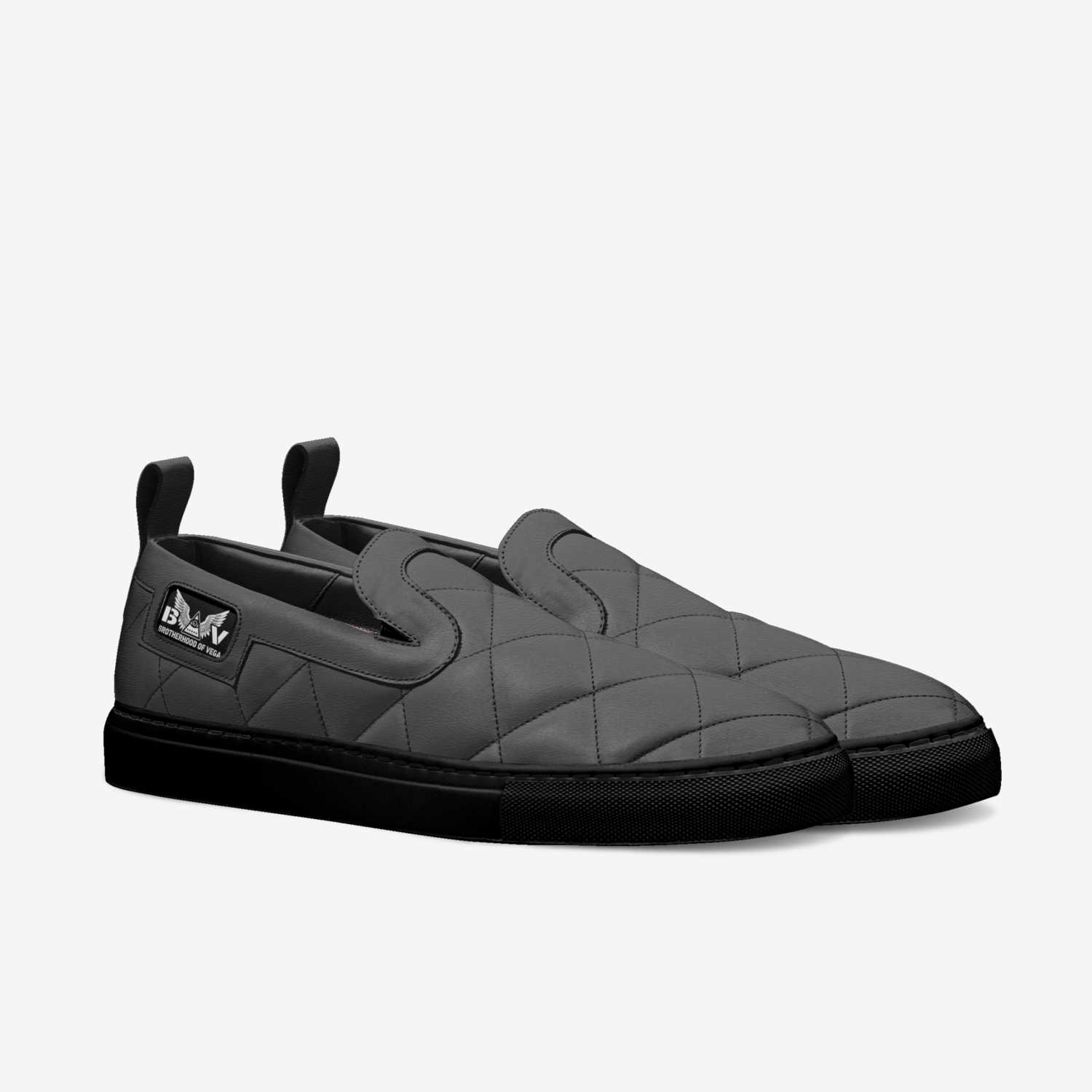 B.O.V custom made in Italy shoes by Redstar Mafia | Double view