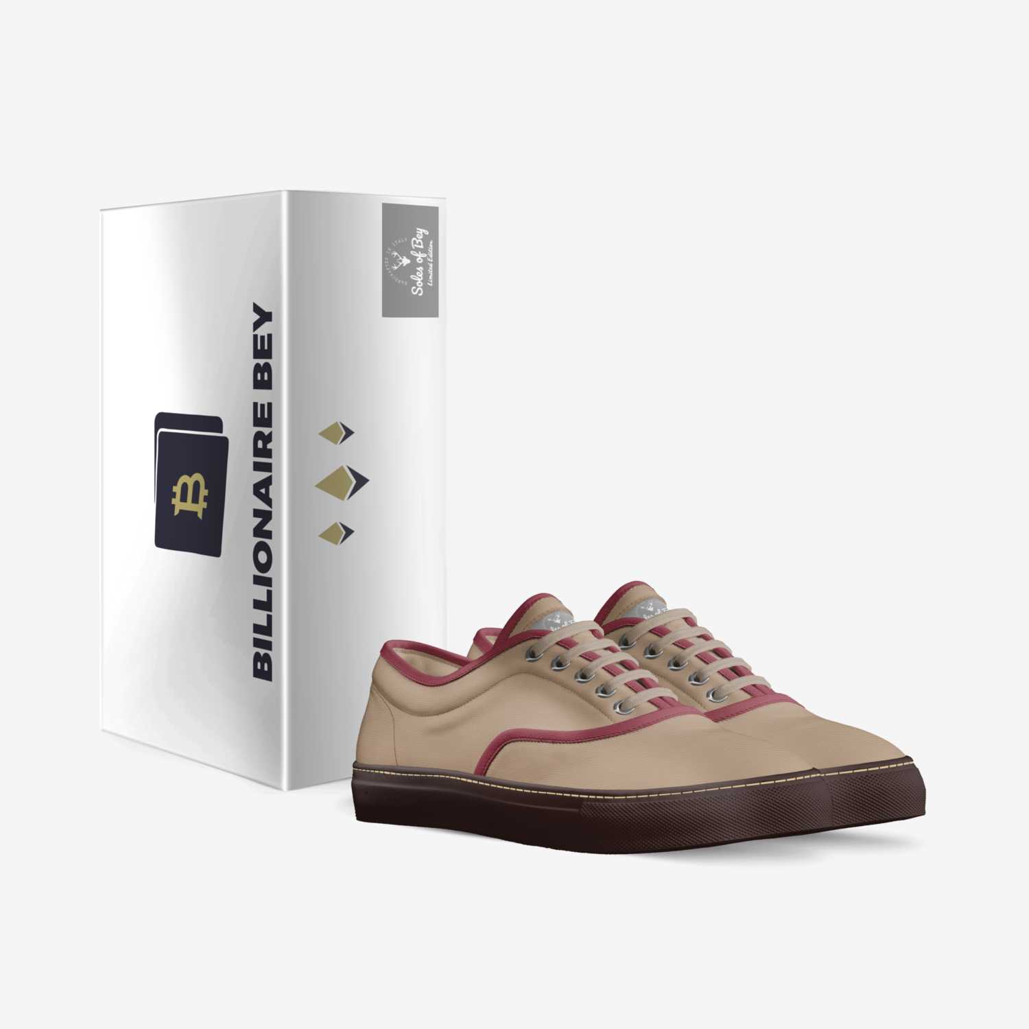 Soles of Bey custom made in Italy shoes by Quiame Bey | Box view