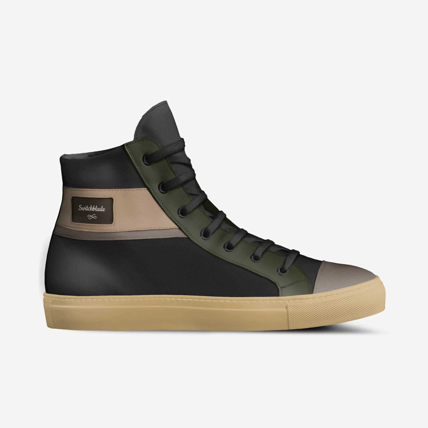 Switchblade  custom made in Italy shoes by Stephanie Orick | Side view