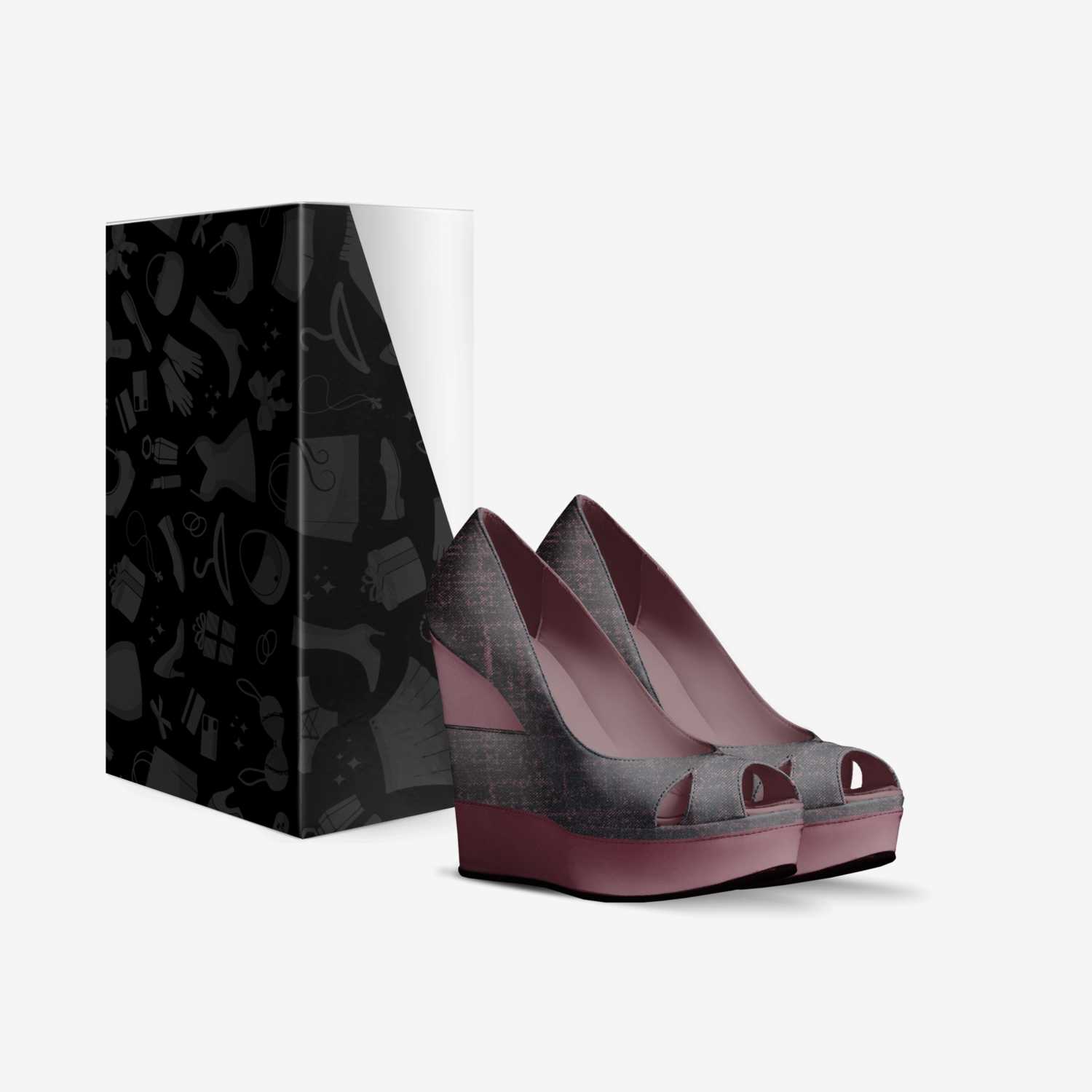 Ashley World custom made in Italy shoes by Ebony Williams | Box view