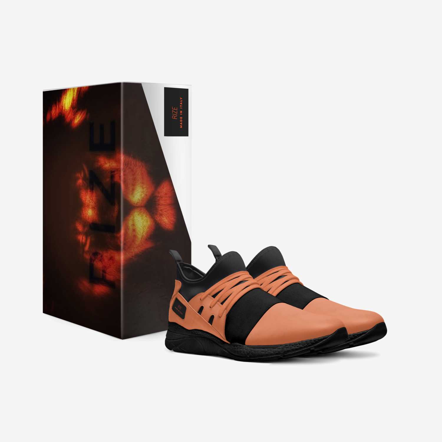 Priop-Rize Edition custom made in Italy shoes by Wayne Riddick Jr | Box view