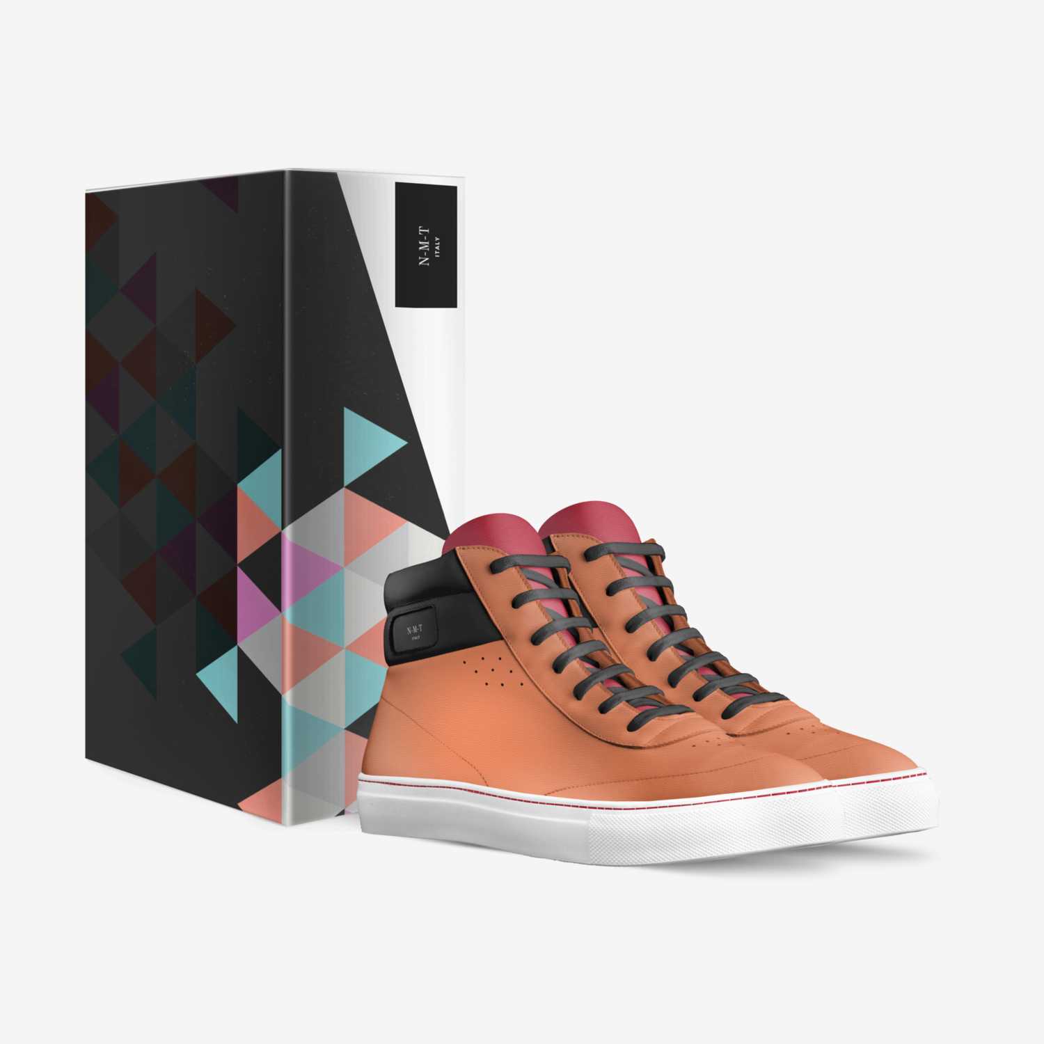 Z-FORCE custom made in Italy shoes by Nokwanda Legoabe | Box view