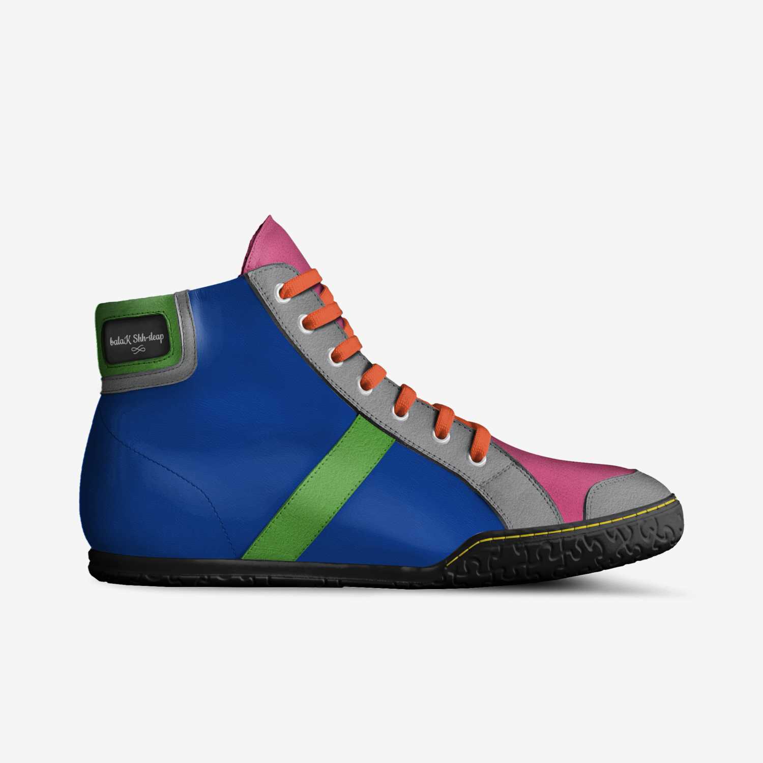 balaK Shh-sleap custom made in Italy shoes by Katina Smith | Side view