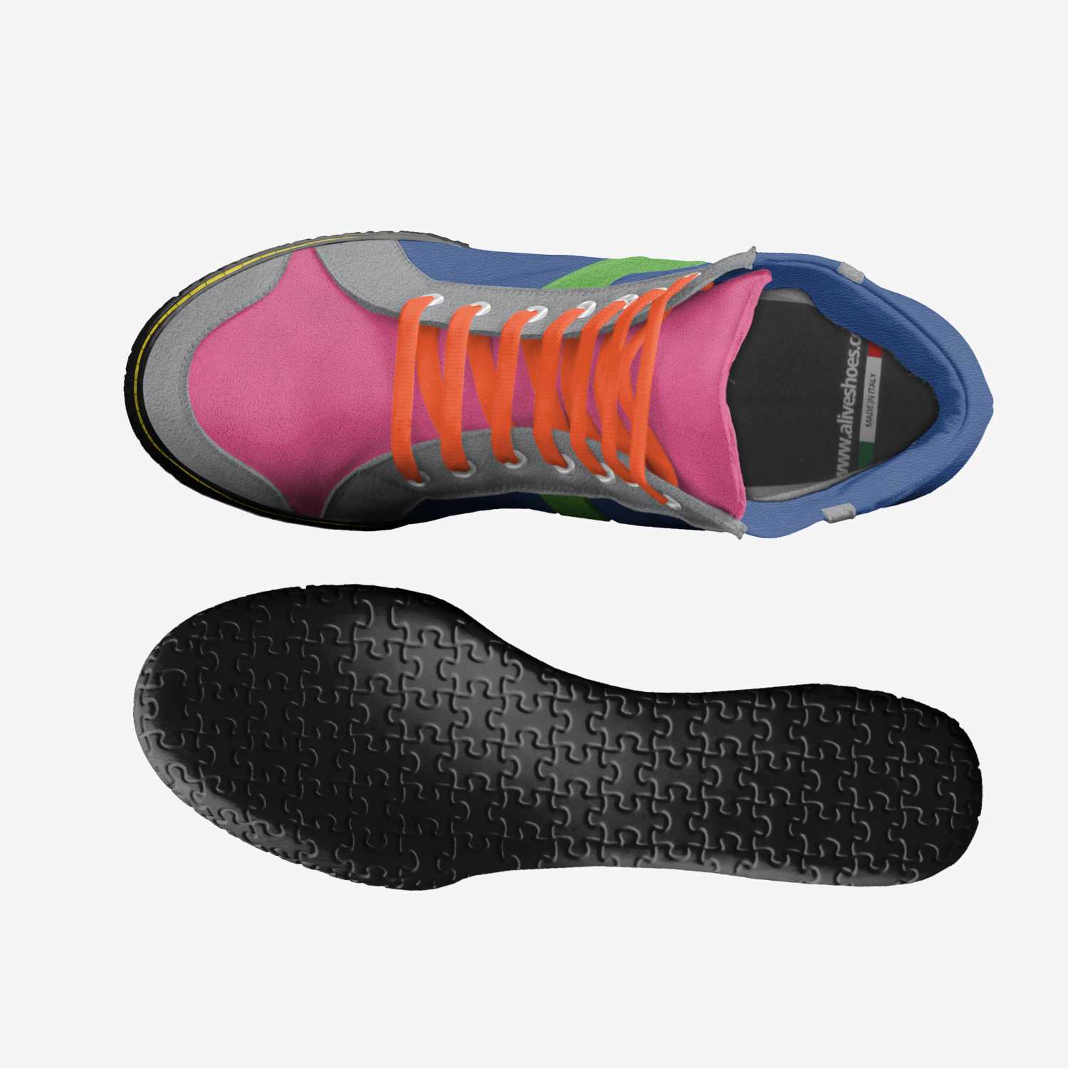 balaK Shh-sleap custom made in Italy shoes by Katina Smith | Top view