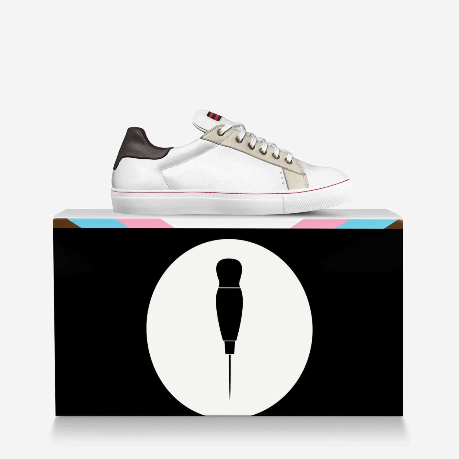 DapperBoi❤️ S25 custom made in Italy shoes by NiK Kacy Footwear | Over box view