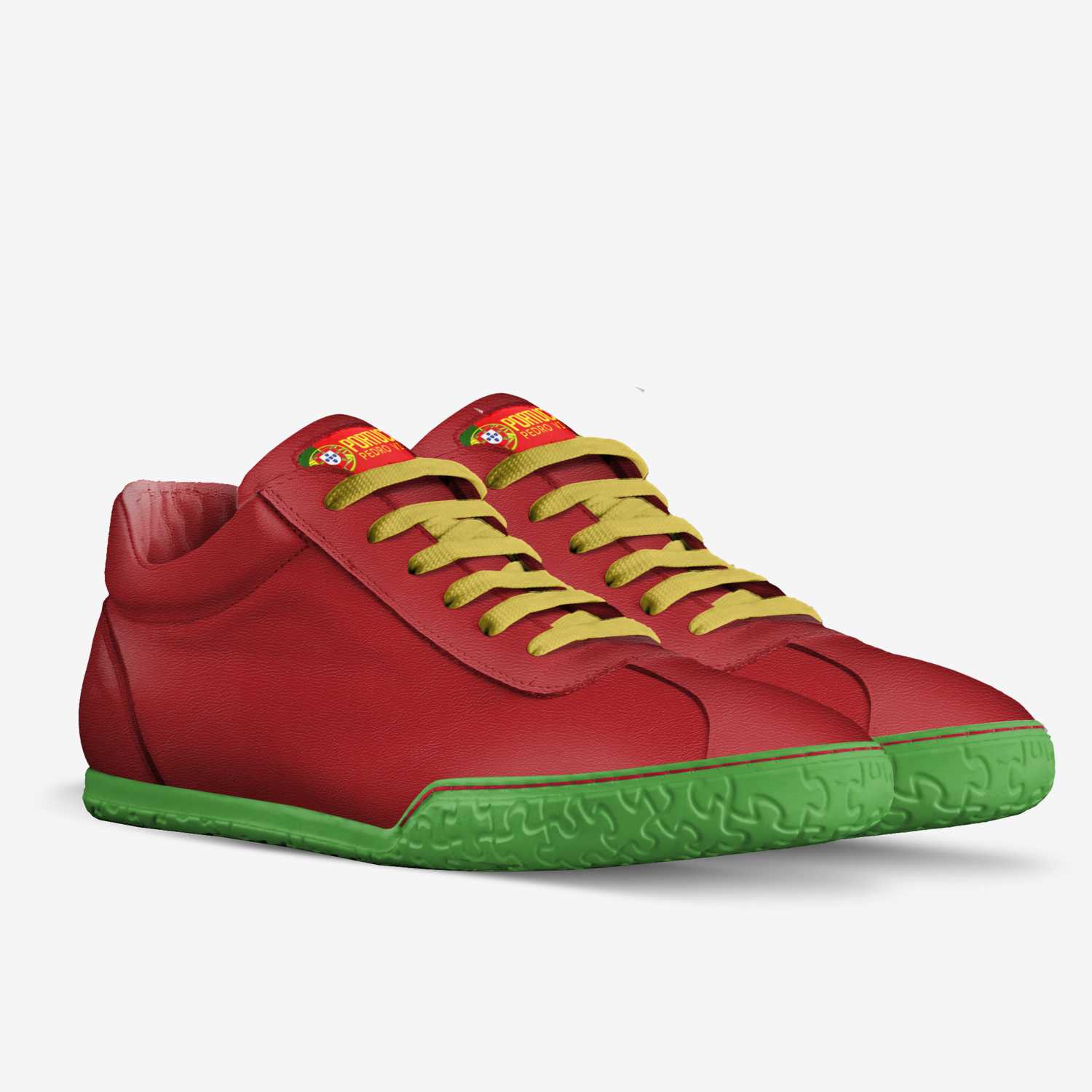 PORTUCALE custom made in Italy shoes by Agency Aliveshoes | Double view