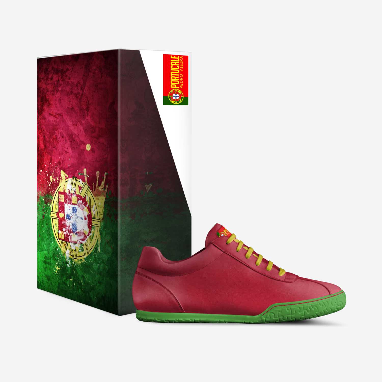 PORTUCALE custom made in Italy shoes by Agency Aliveshoes | Box view