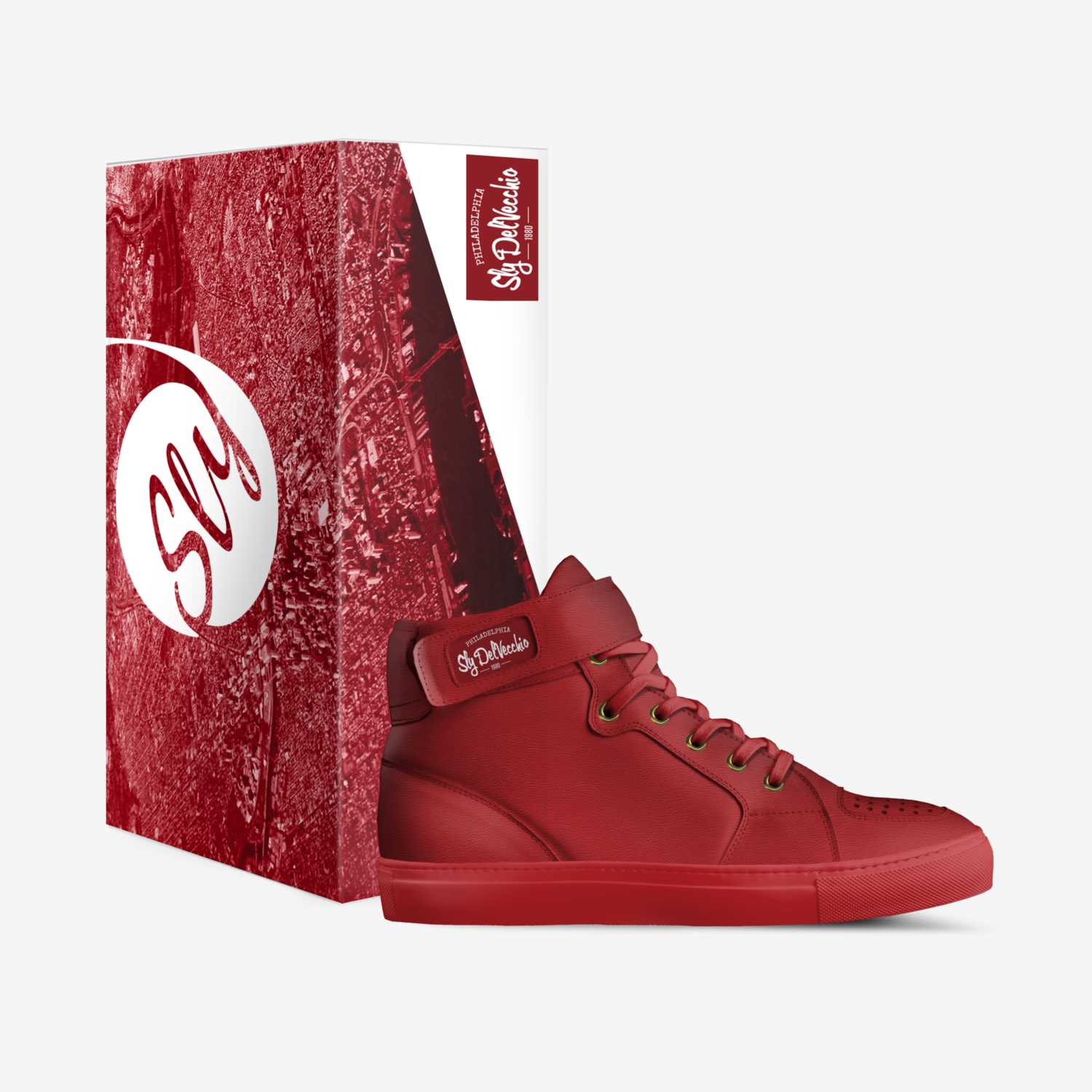 SLYTOP2 custom made in Italy shoes by Agency Aliveshoes | Box view