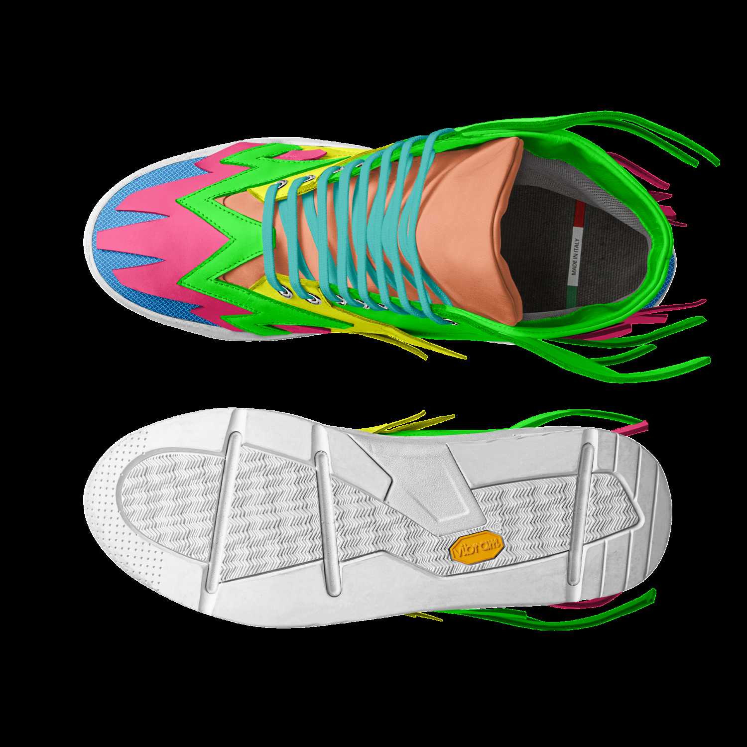 Nike color store splash shoes