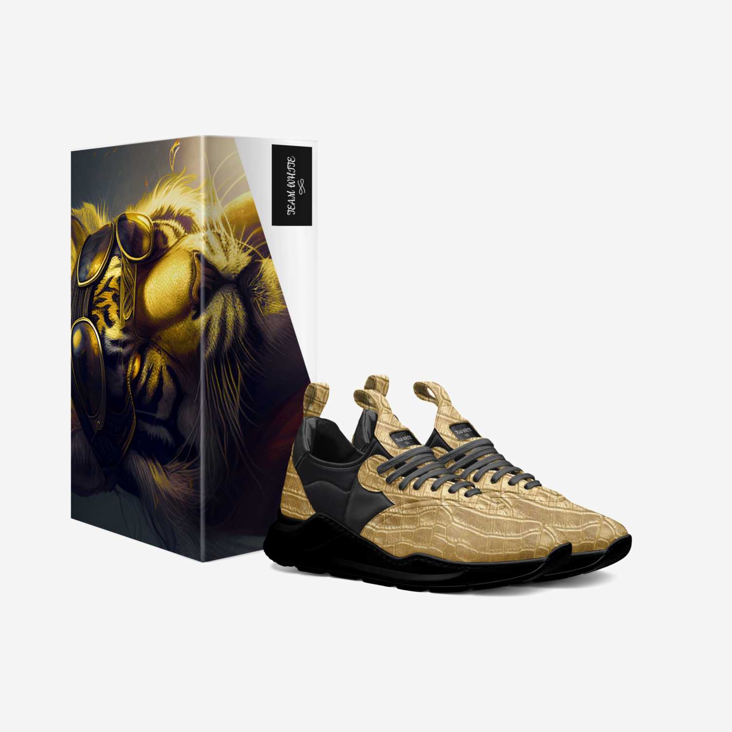 TEAM WHITE custom made in Italy shoes by Michael White Jr | Box view