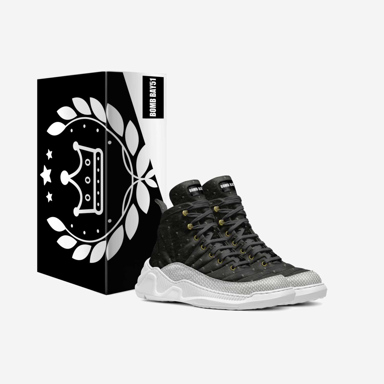 BB52.2's custom made in Italy shoes by Justin Calomese | Box view