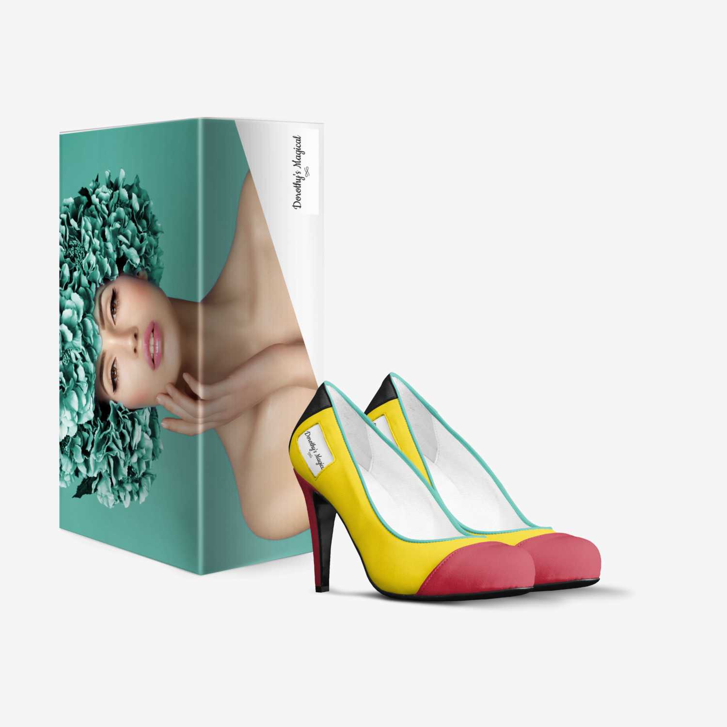 Dorothy's Magical  custom made in Italy shoes by Robert Boscarato | Box view
