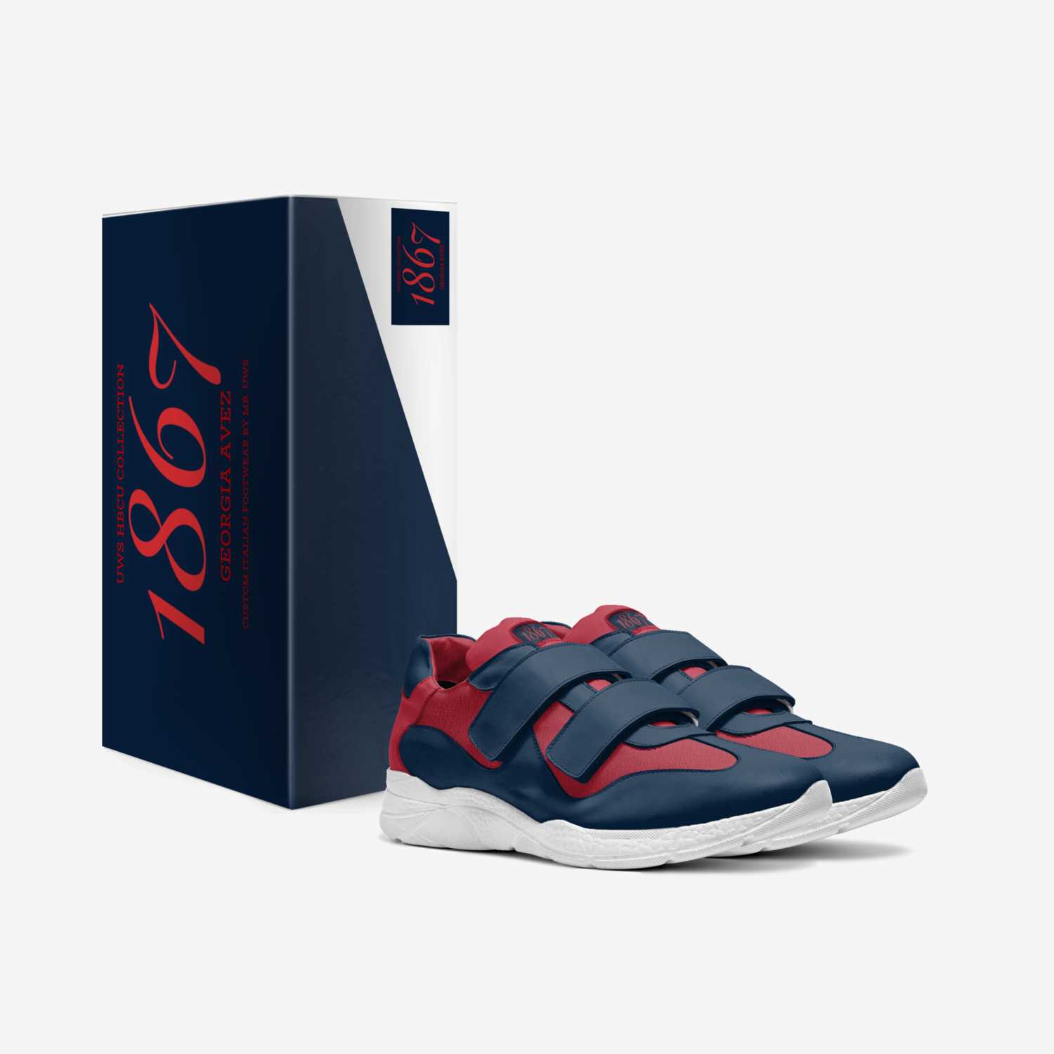 1867 Georgia Avez custom made in Italy shoes by Urbanwallstreet Earl | Box view
