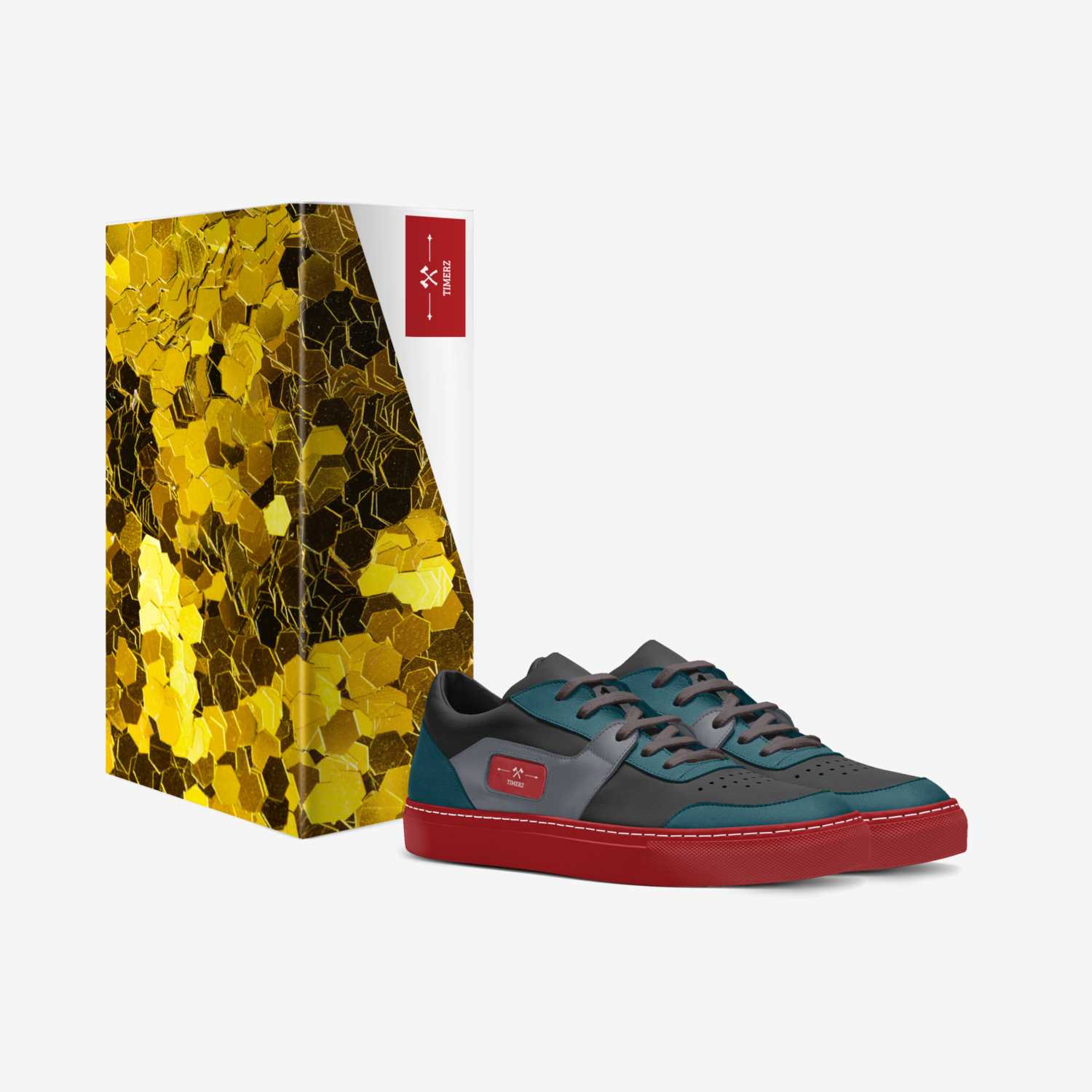 TIMERZ custom made in Italy shoes by Deuxfoir Richards | Box view
