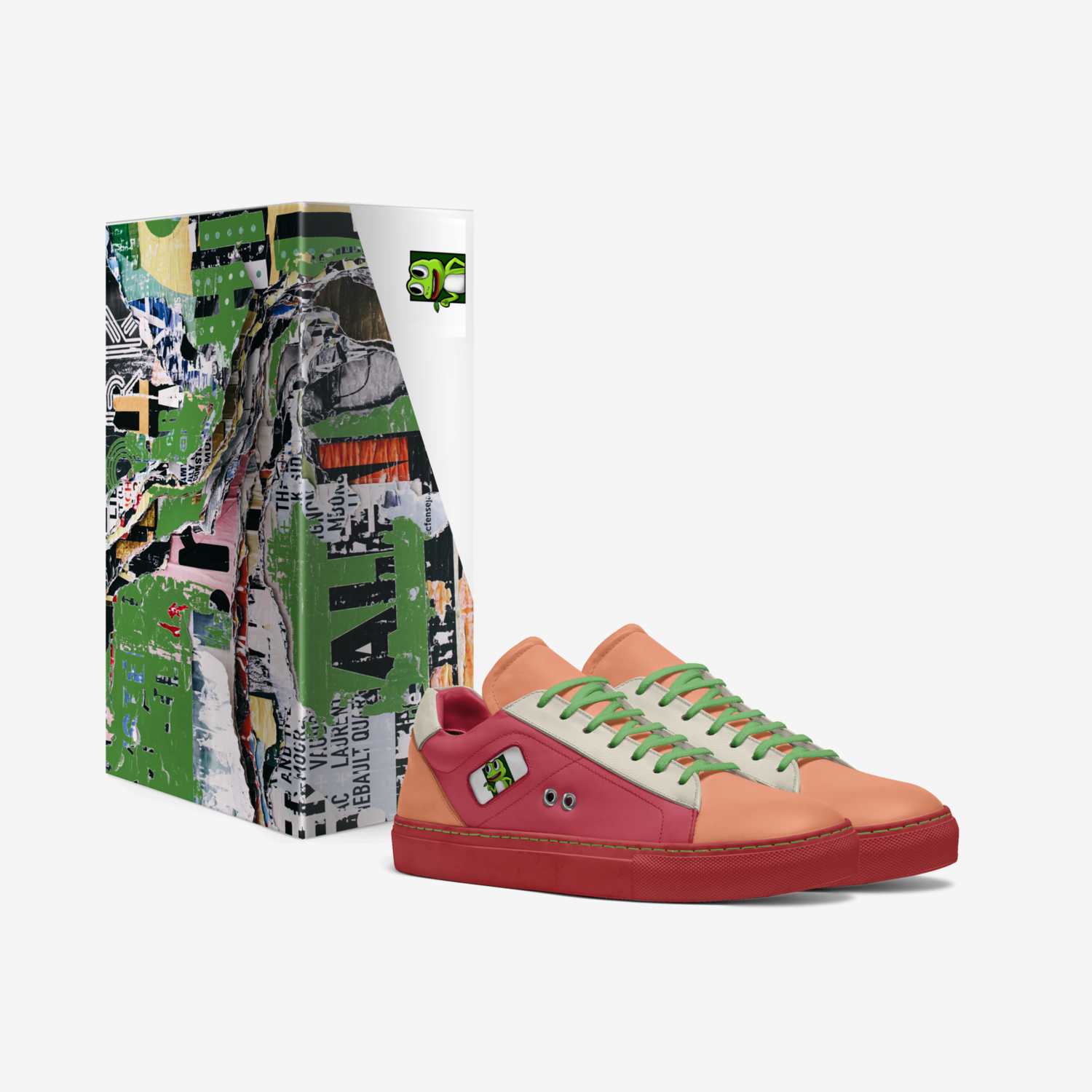 Get The Frog custom made in Italy shoes by Roman Mario | Box view