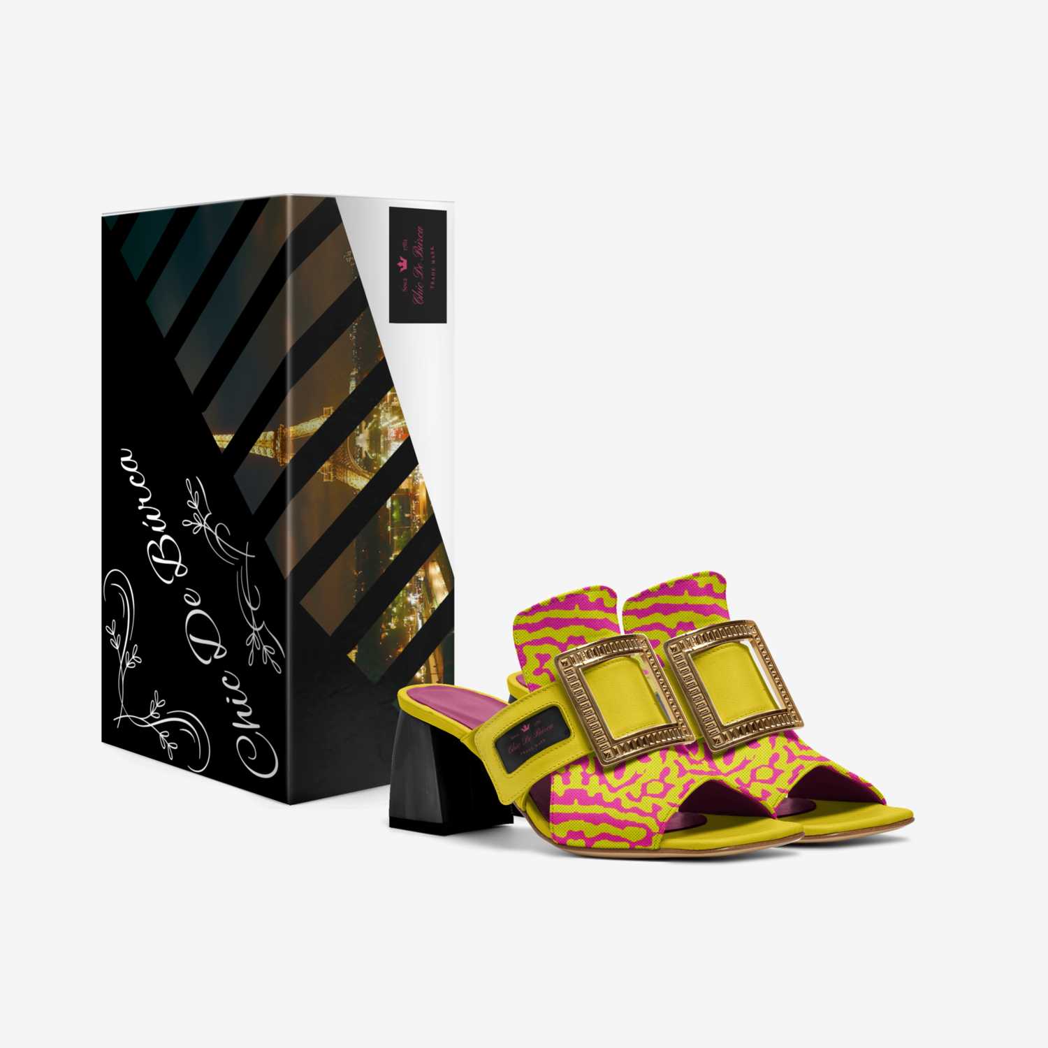 Chic De Búrca custom made in Italy shoes by Chase Burks | Box view