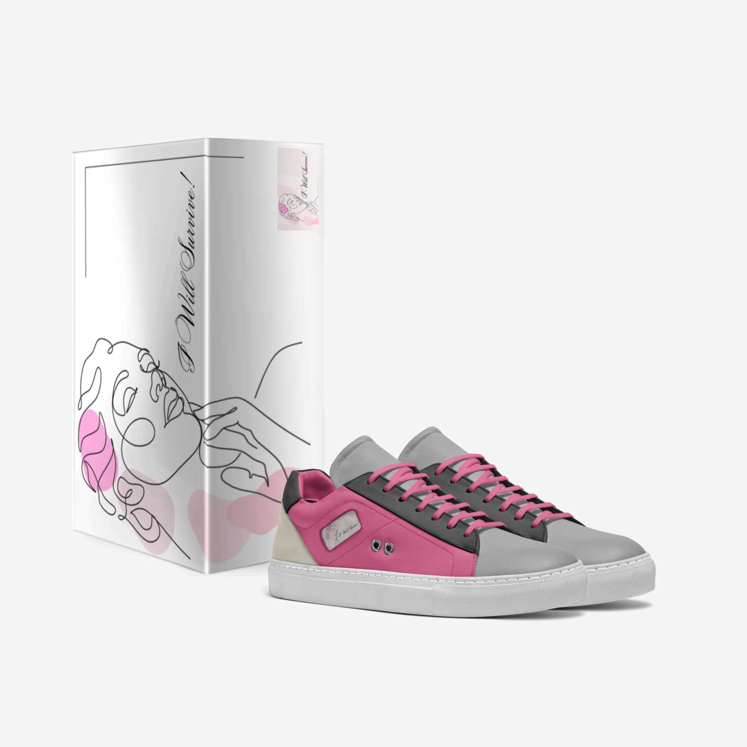I Will Survive! custom made in Italy shoes by Dr. Nadin L.g. Benito | Box view