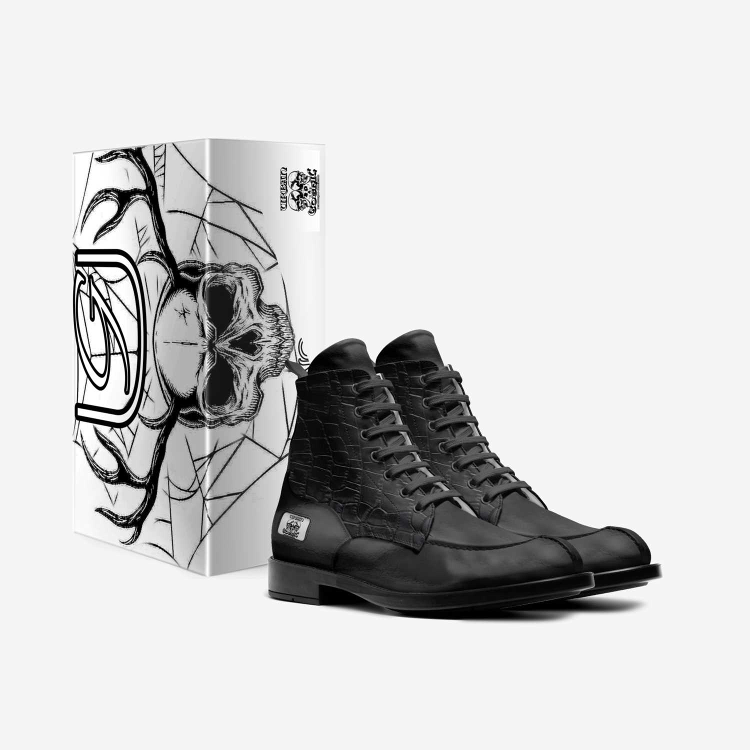UrbanGothic Steel custom made in Italy shoes by Delano Varner | Box view