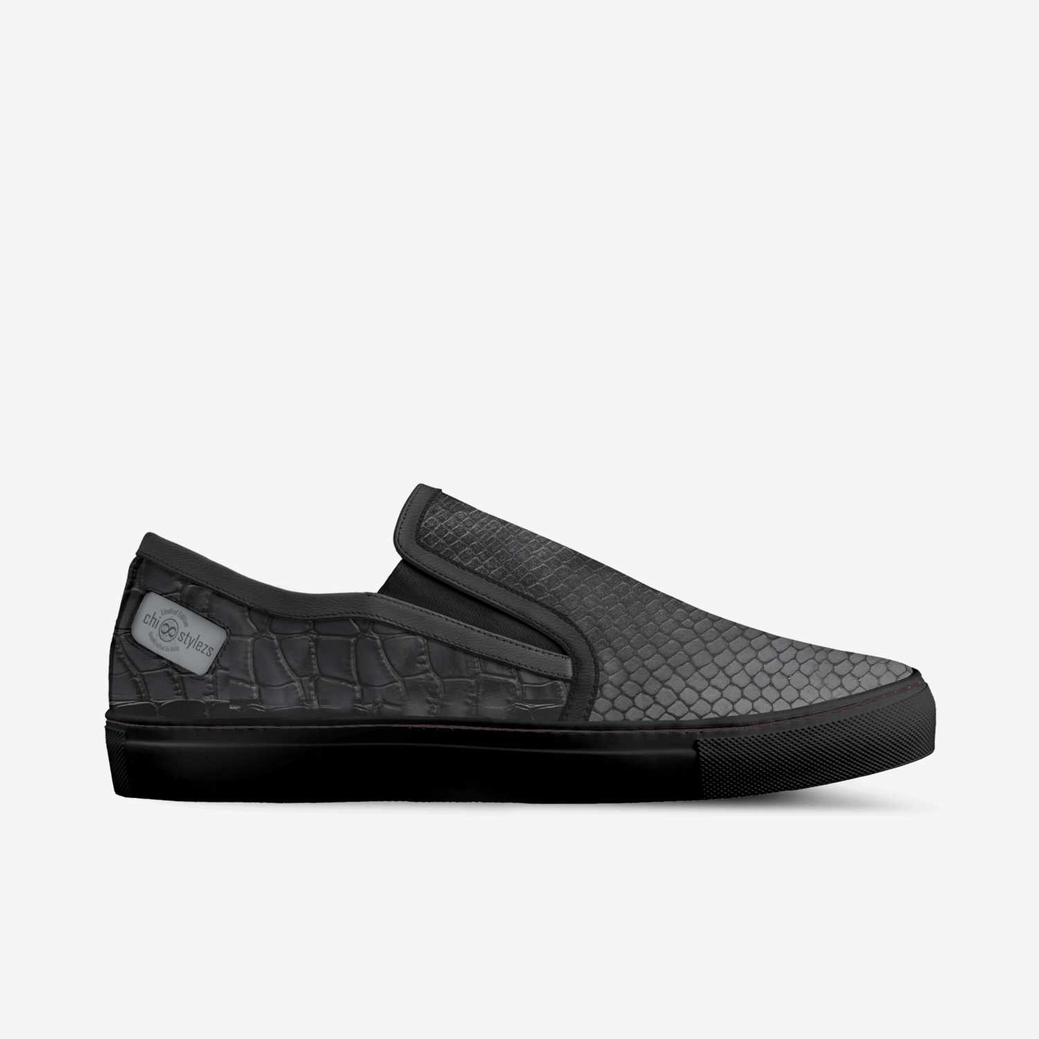 SerengetChi Stepzs custom made in Italy shoes by Jimo Chi | Side view