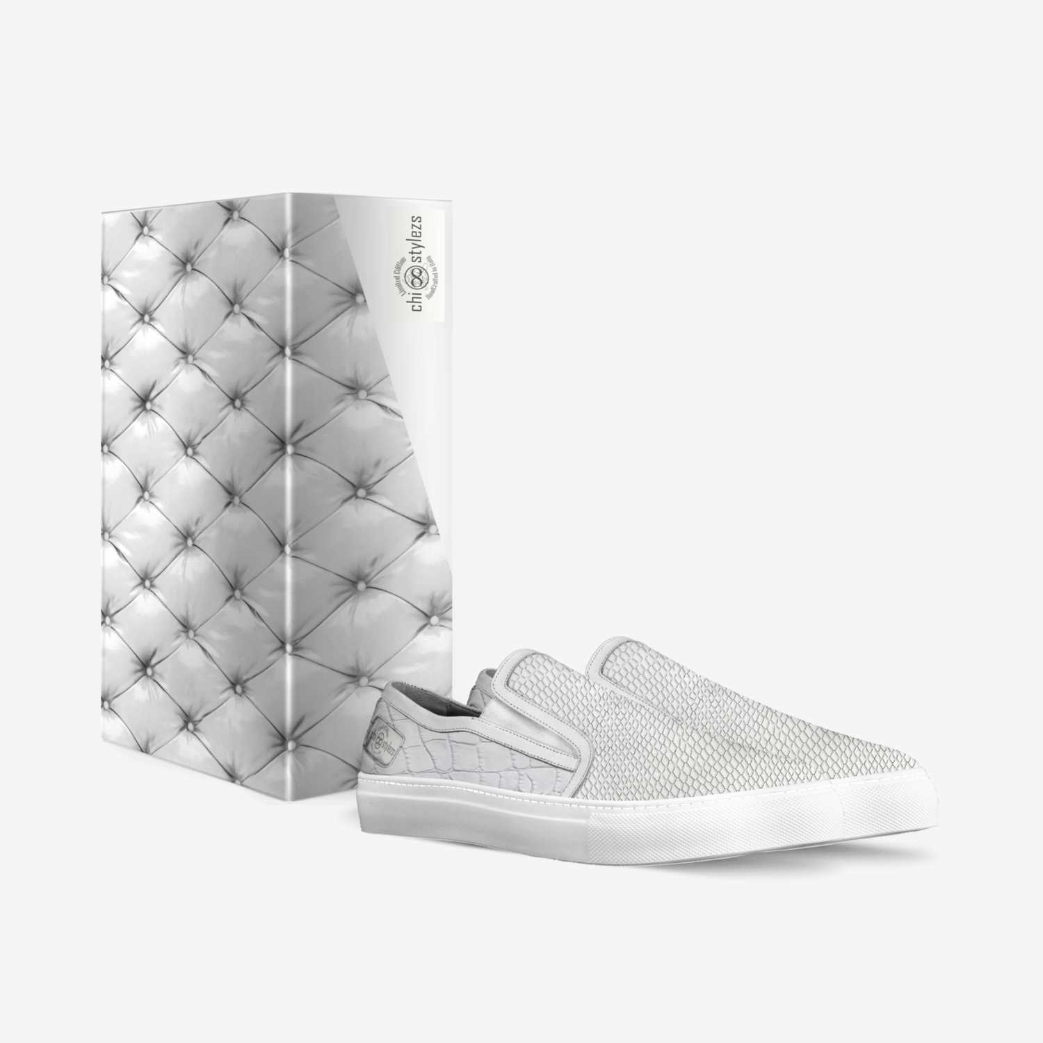 ChiVannah Stepzs custom made in Italy shoes by Jimo Chi | Box view