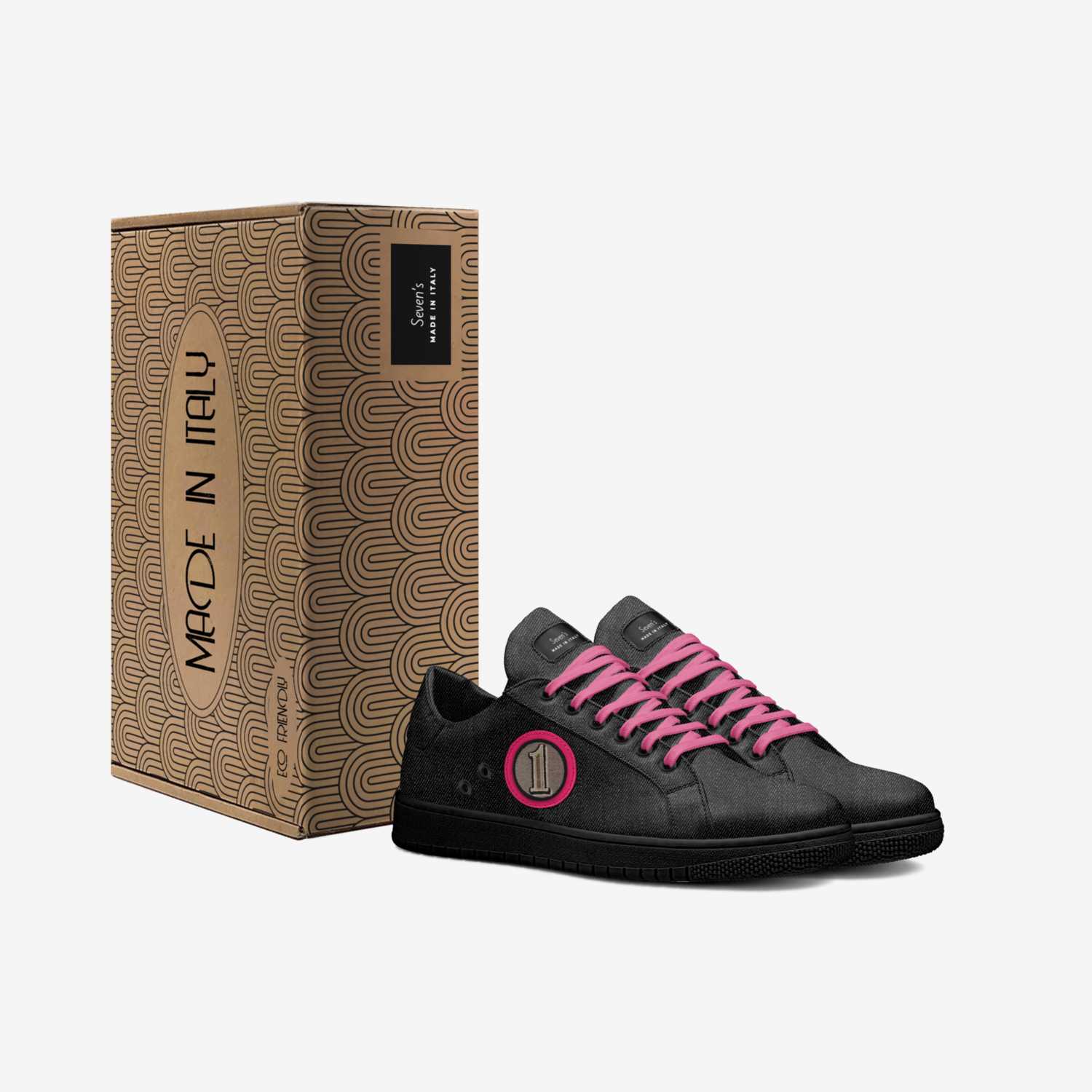 Fanny  custom made in Italy shoes by Seven Waters | Box view