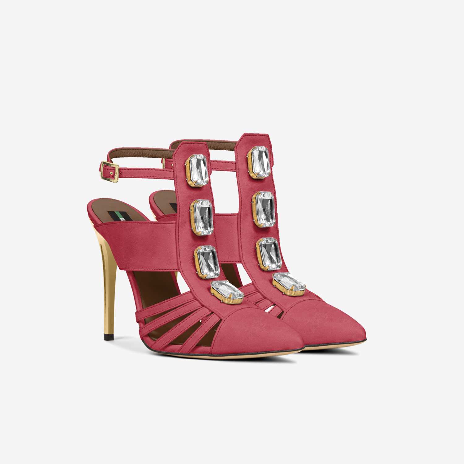 Zenfeni Gemz custom made in Italy shoes by Jahi Ali-bey | Double view
