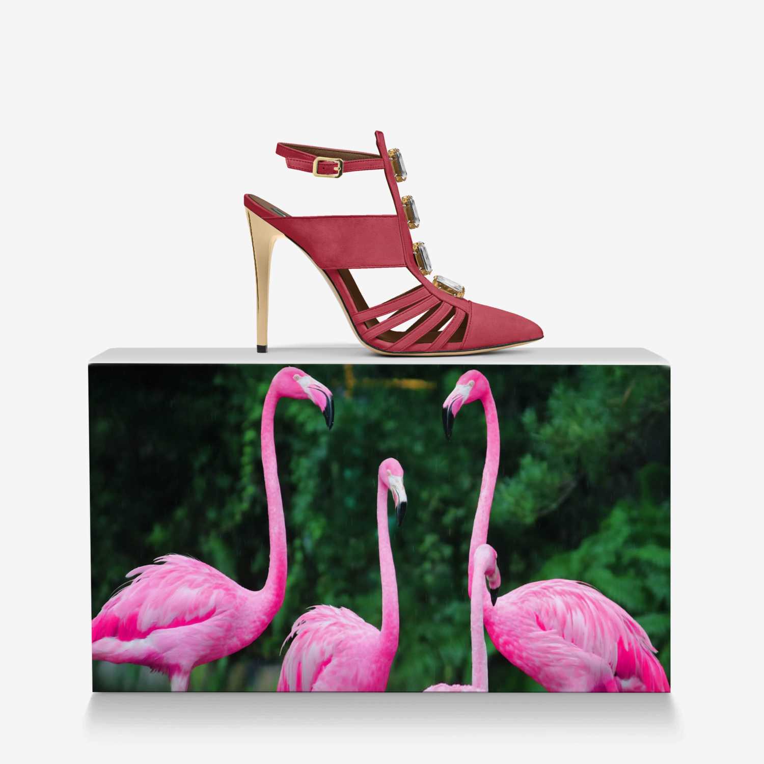 Zenfeni Gemz custom made in Italy shoes by Jahi Ali-bey | Over box view
