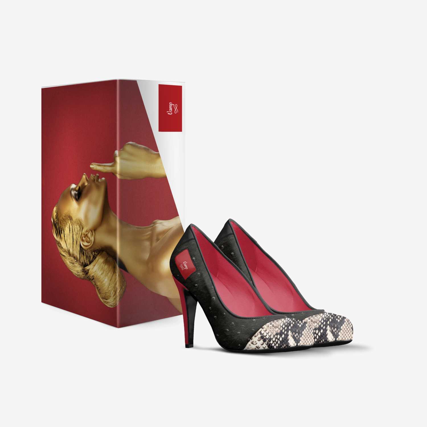 Vamp custom made in Italy shoes by Jay Alexander | Box view