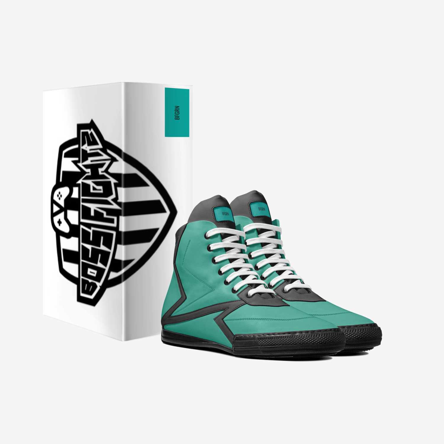 BFGRN custom made in Italy shoes by Rodney Thomas | Box view