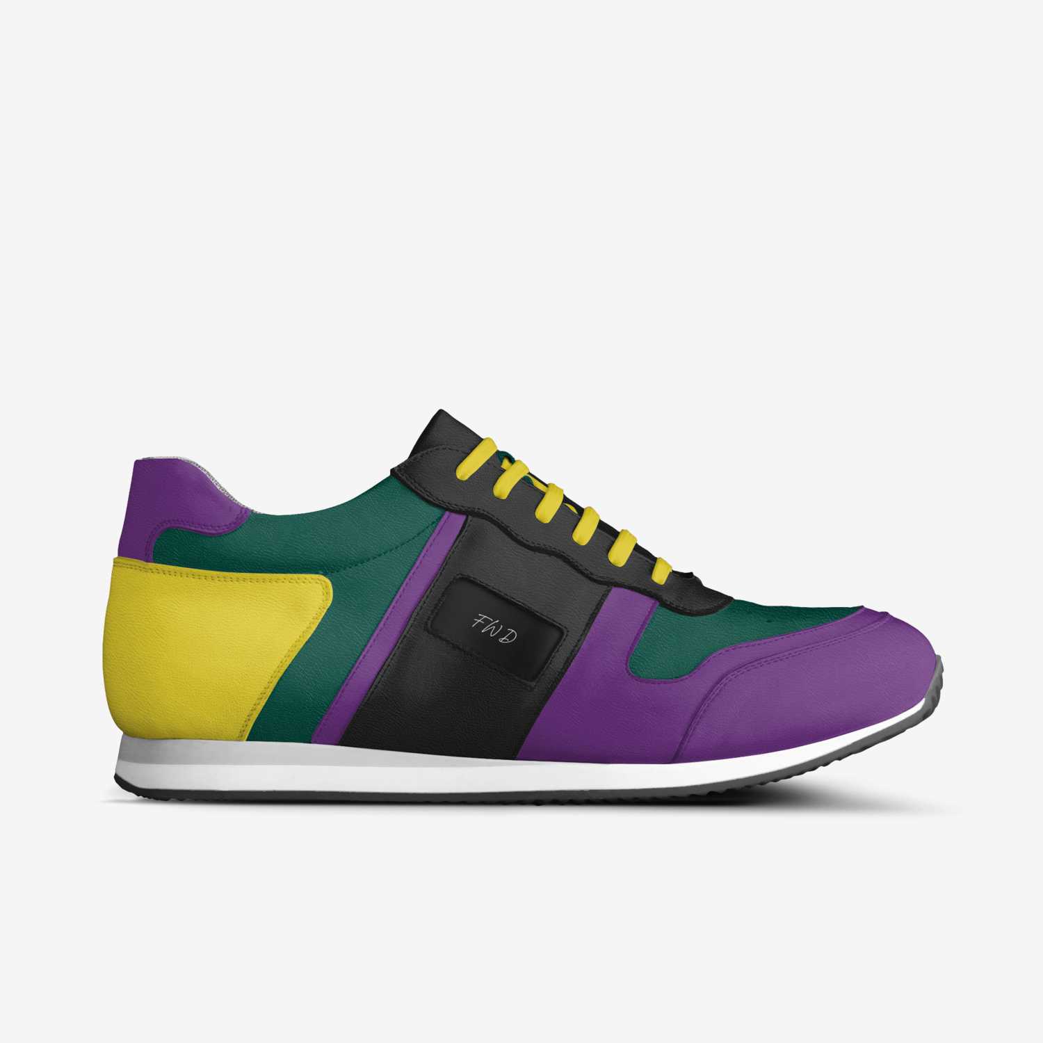 FWD custom made in Italy shoes by Angela Skaff | Side view