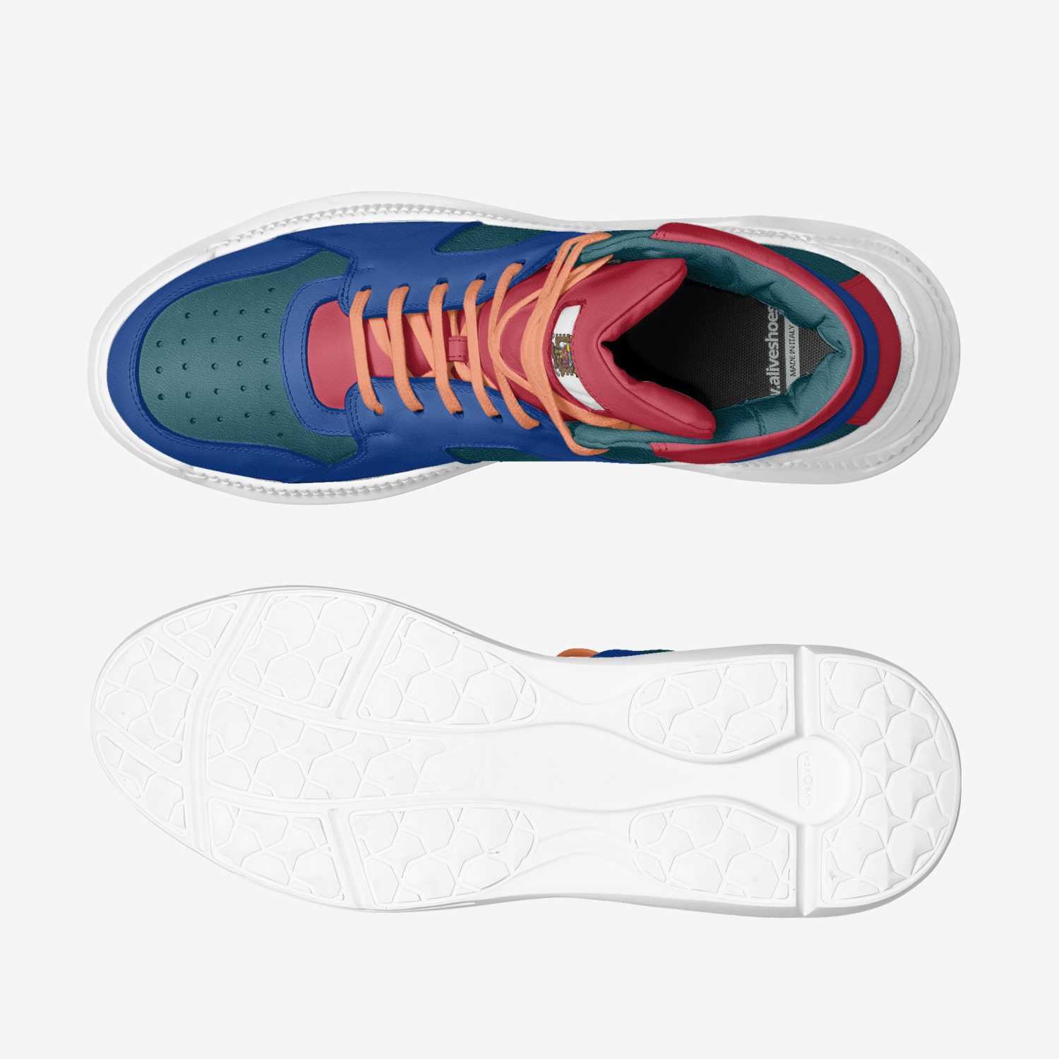 THiRD GEAR ELiTE  custom made in Italy shoes by David Mitchell | Top view