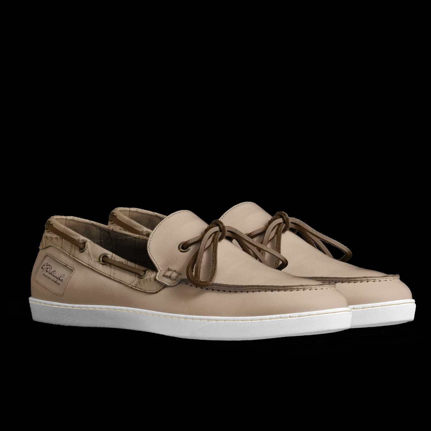 Custom made boat shoes clearance