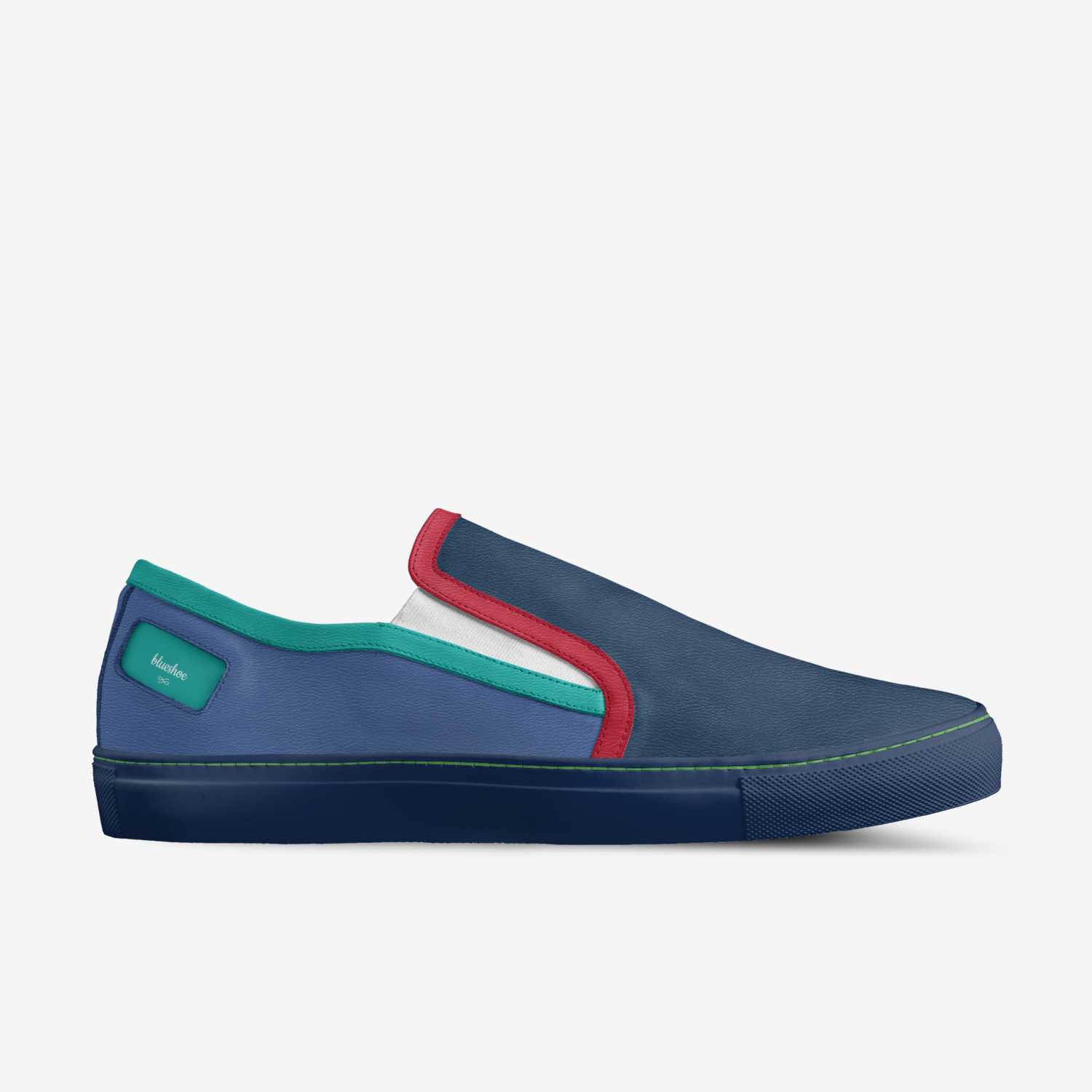 blueshoe custom made in Italy shoes by Robert Boscarato | Side view