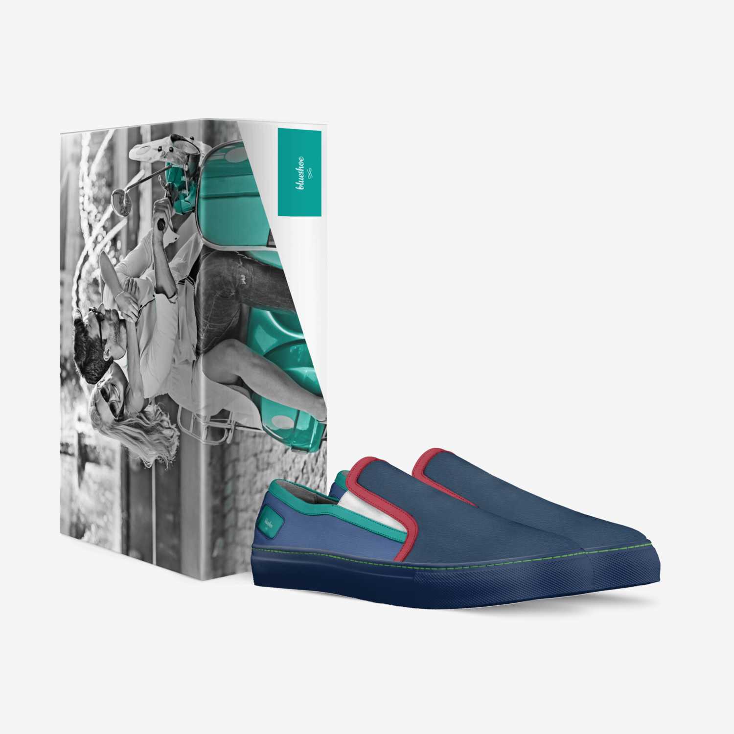 blueshoe custom made in Italy shoes by Robert Boscarato | Box view
