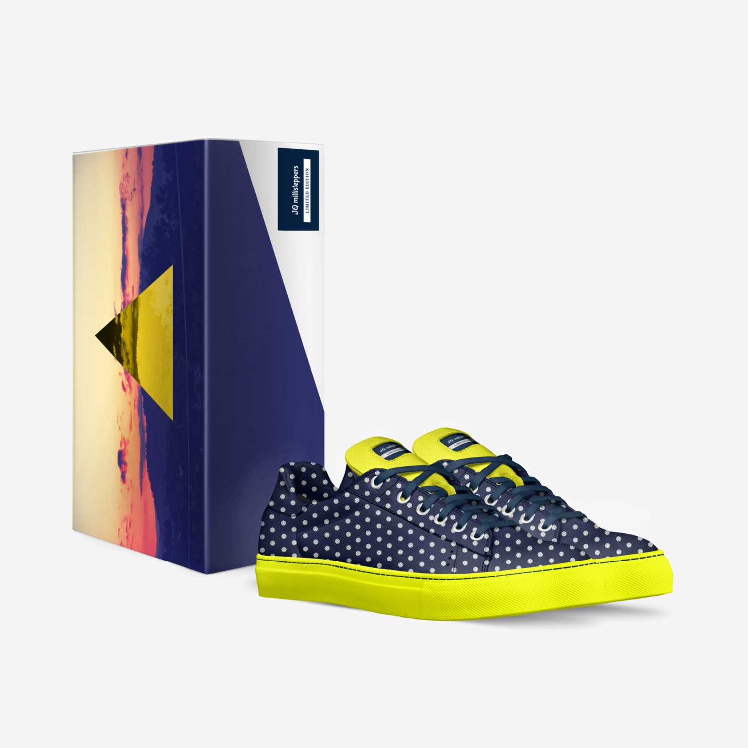 JQ millisteppers custom made in Italy shoes by James Vernom Bess | Box view