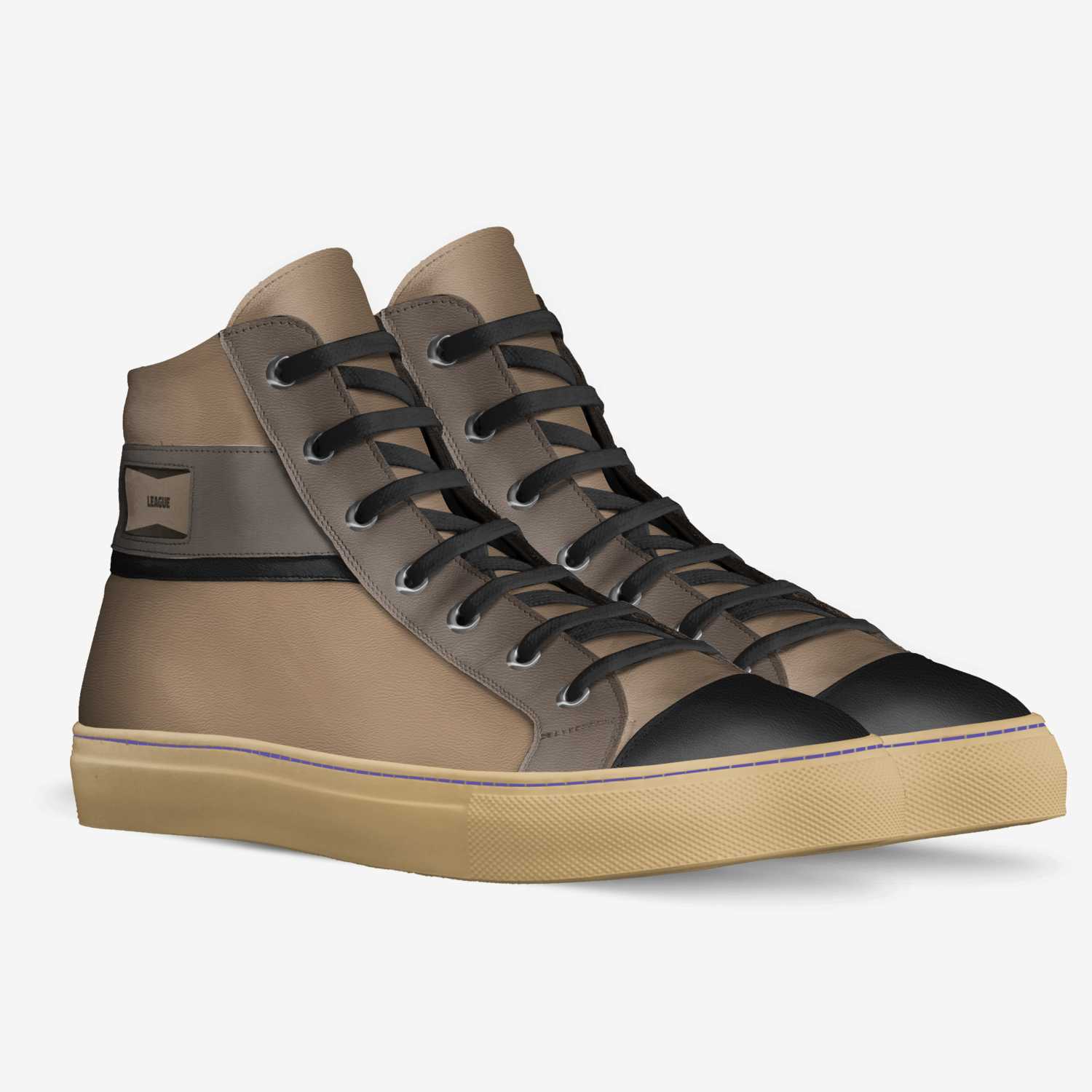 LEAGUE custom made in Italy shoes by Abdullah Çapan | Double view
