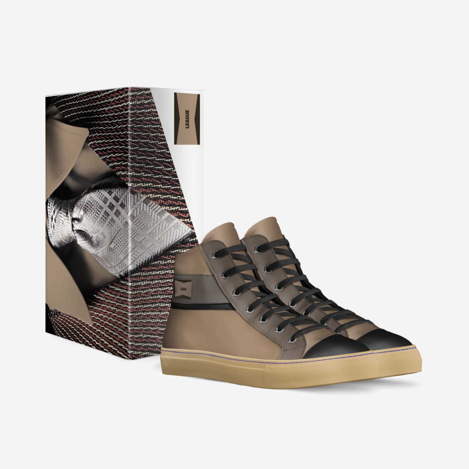 LEAGUE custom made in Italy shoes by Abdullah Çapan | Box view