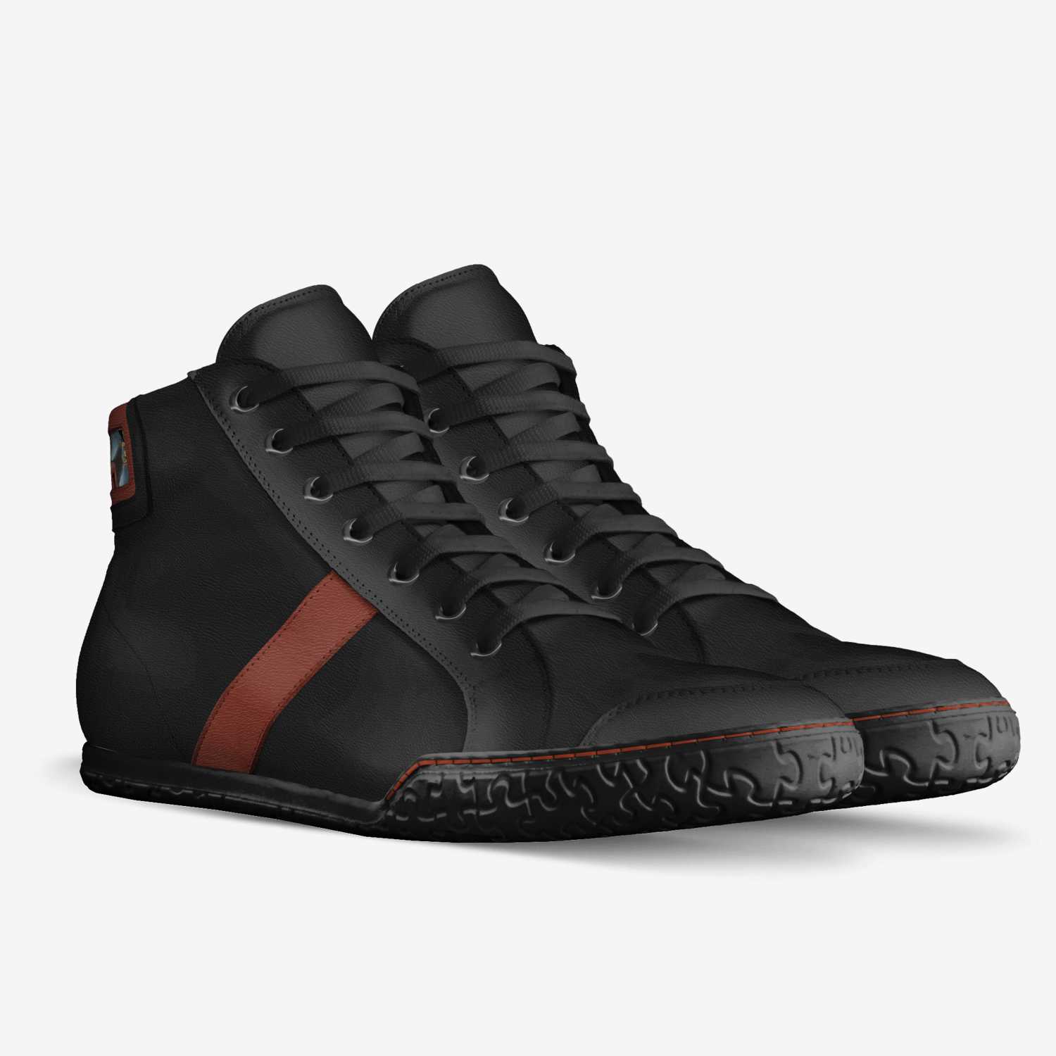 Pazuzu custom made in Italy shoes by James Beam | Double view