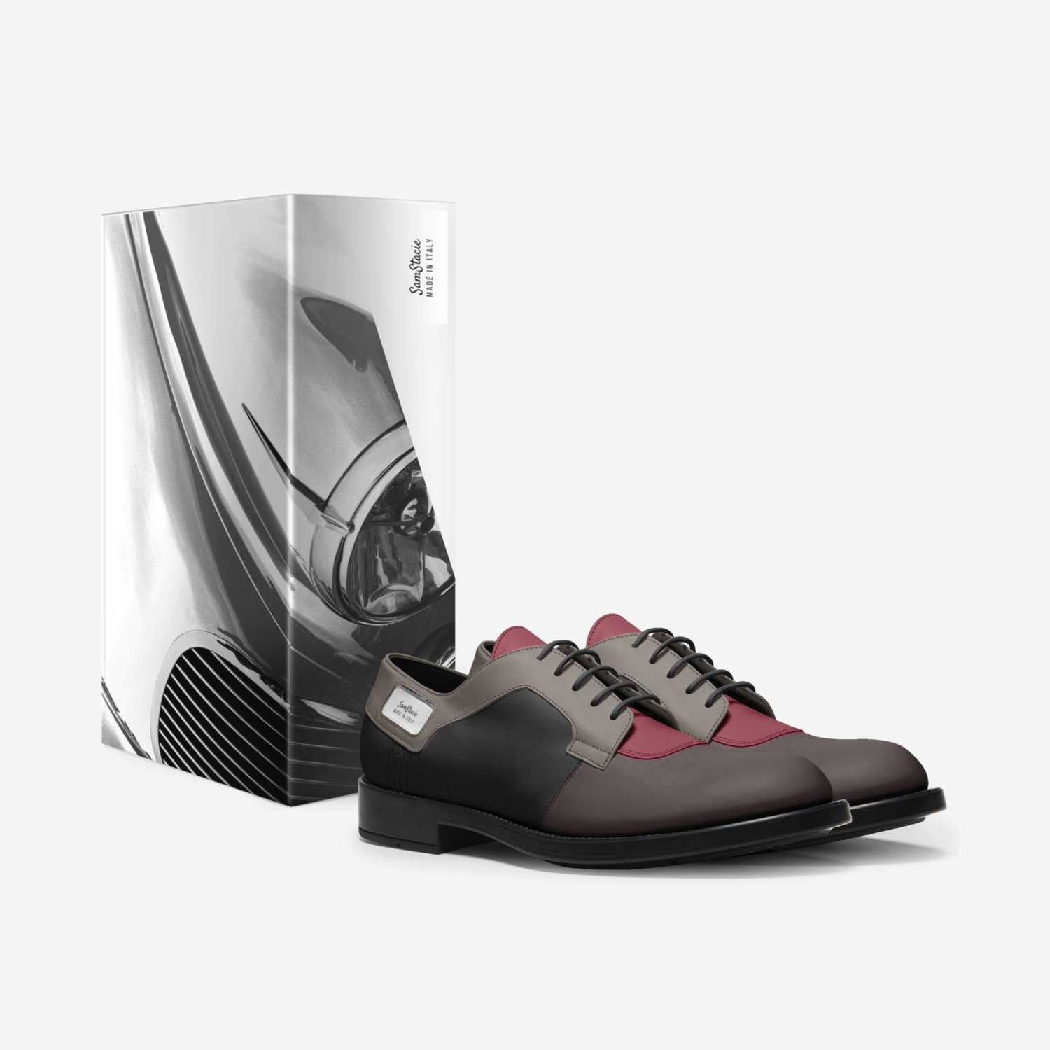 SamStacie custom made in Italy shoes by Shaneima Montgomery | Box view
