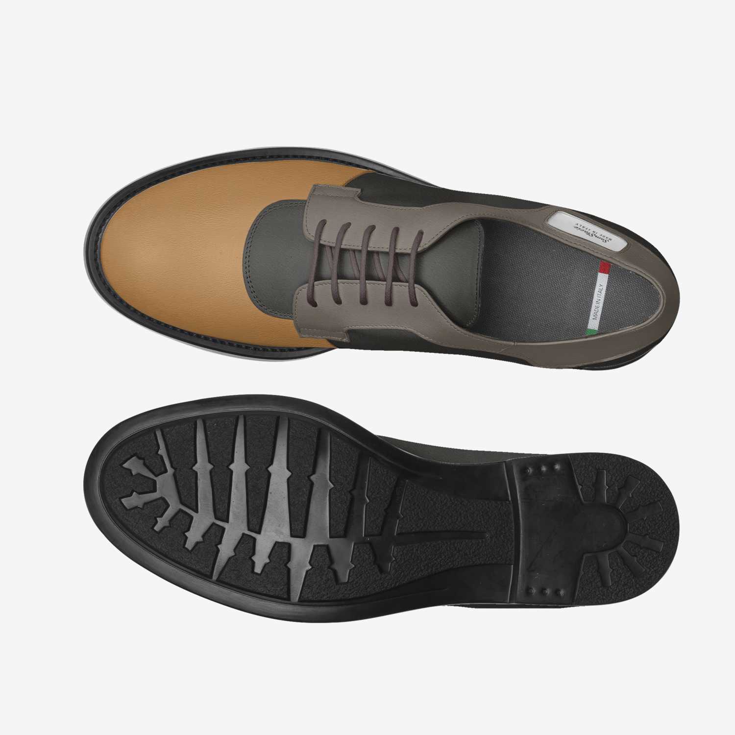 SamStacie custom made in Italy shoes by Shaneima Montgomery | Top view