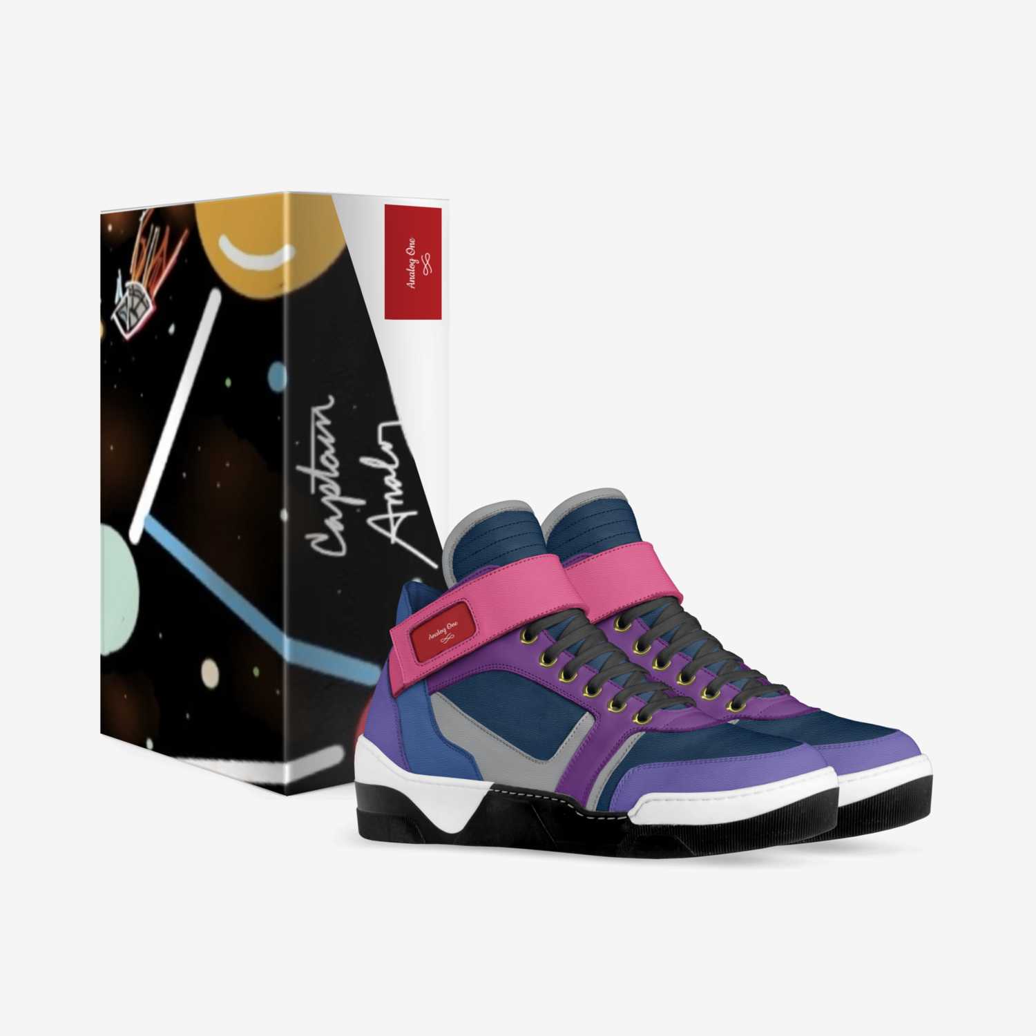 Analog One custom made in Italy shoes by Andre Cleveland | Box view