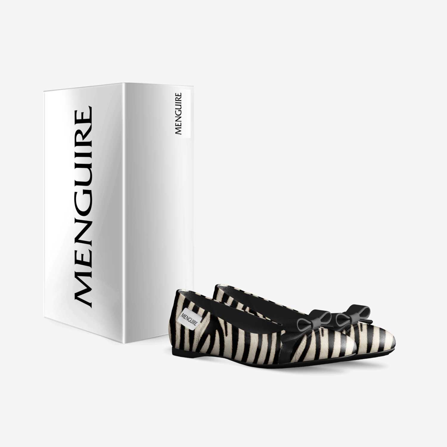 MENGUIRE custom made in Italy shoes by Wilfried Maganga | Box view