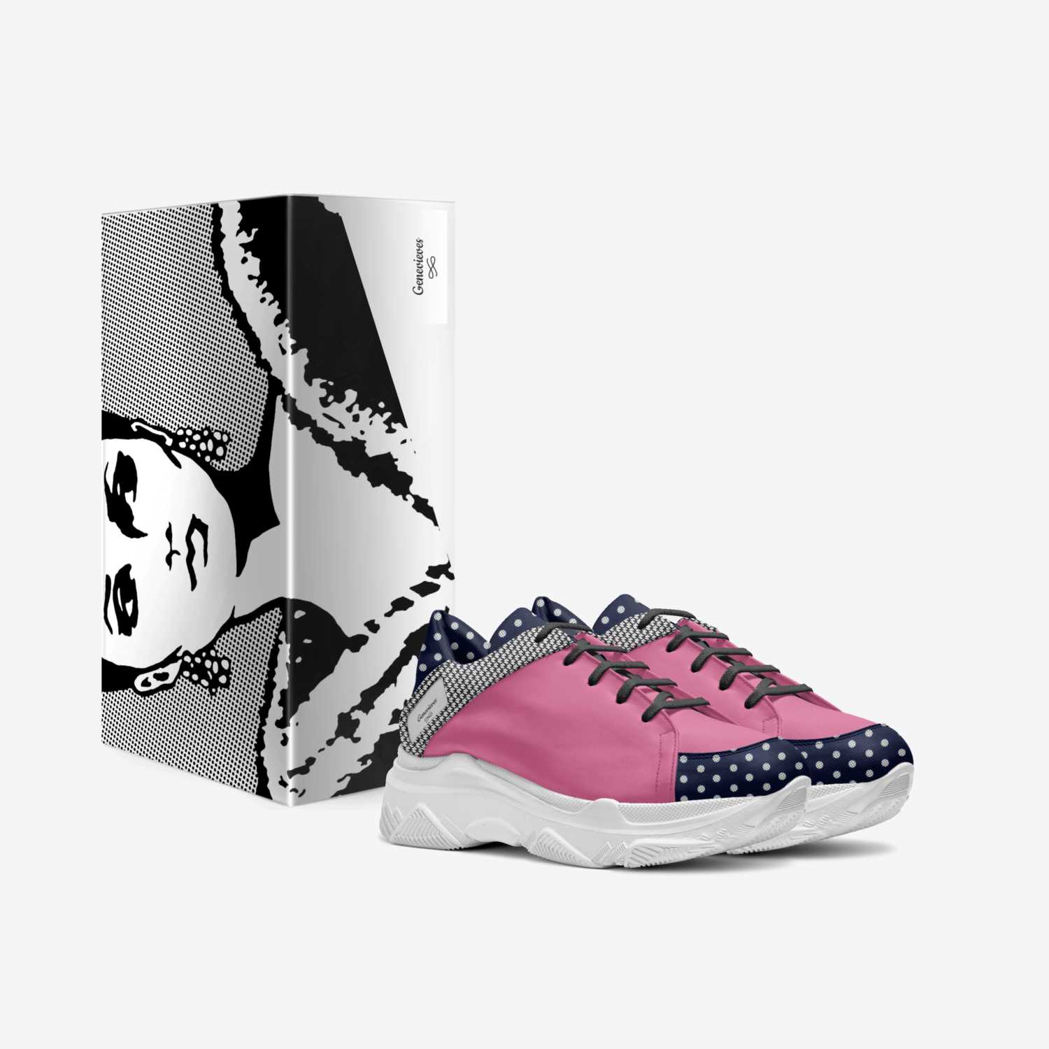 Genevieves custom made in Italy shoes by Genevieve Dinsel | Box view
