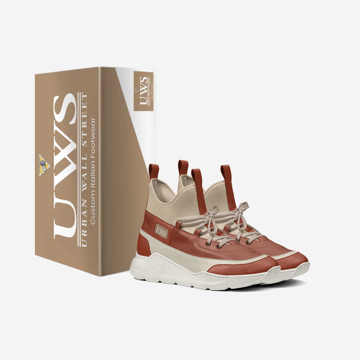 Promenades custom made in Italy shoes by Urbanwallstreet Earl | Box view
